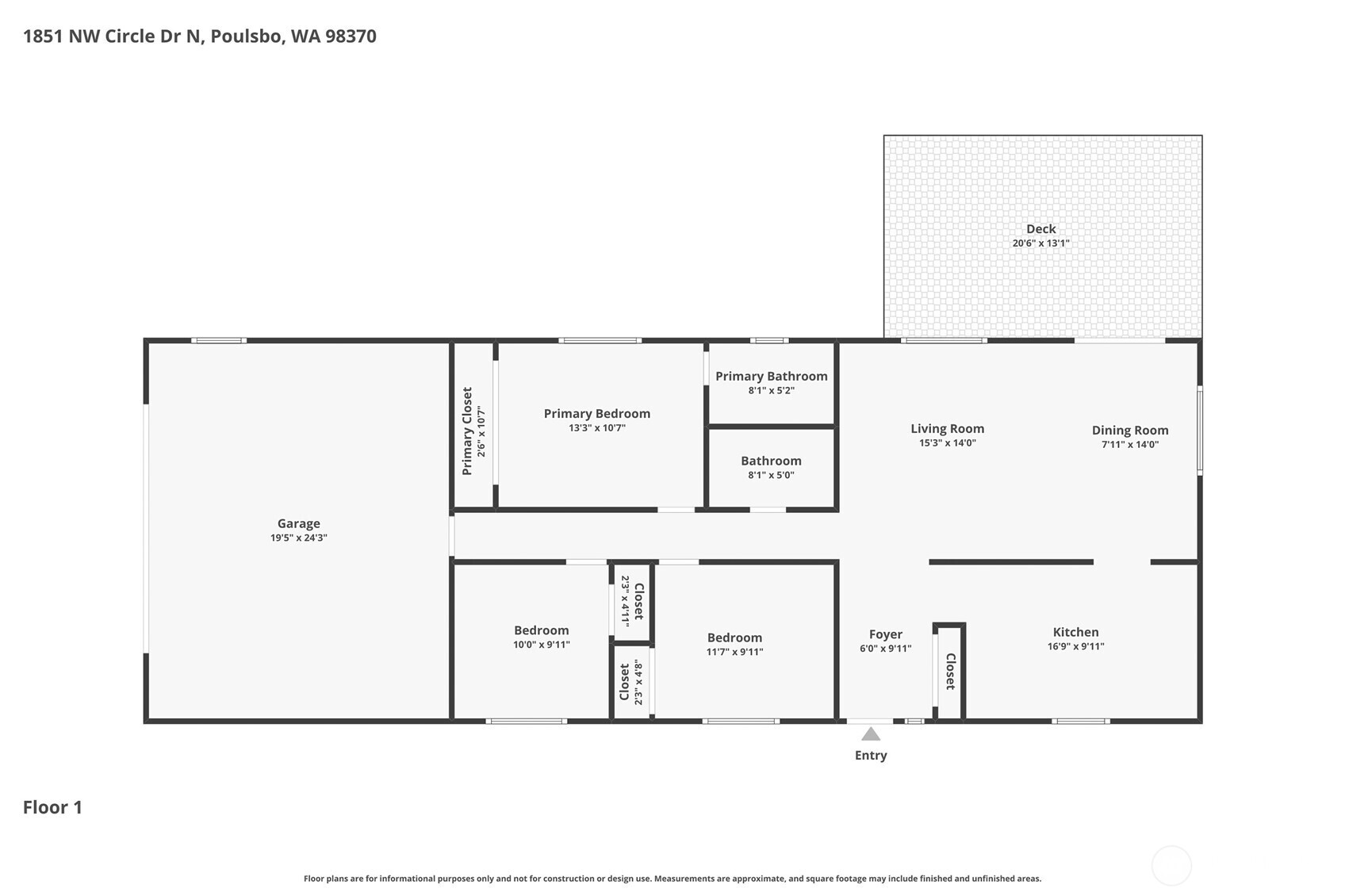 1851 NW Circle Drive N, Poulsbo, WA 98370