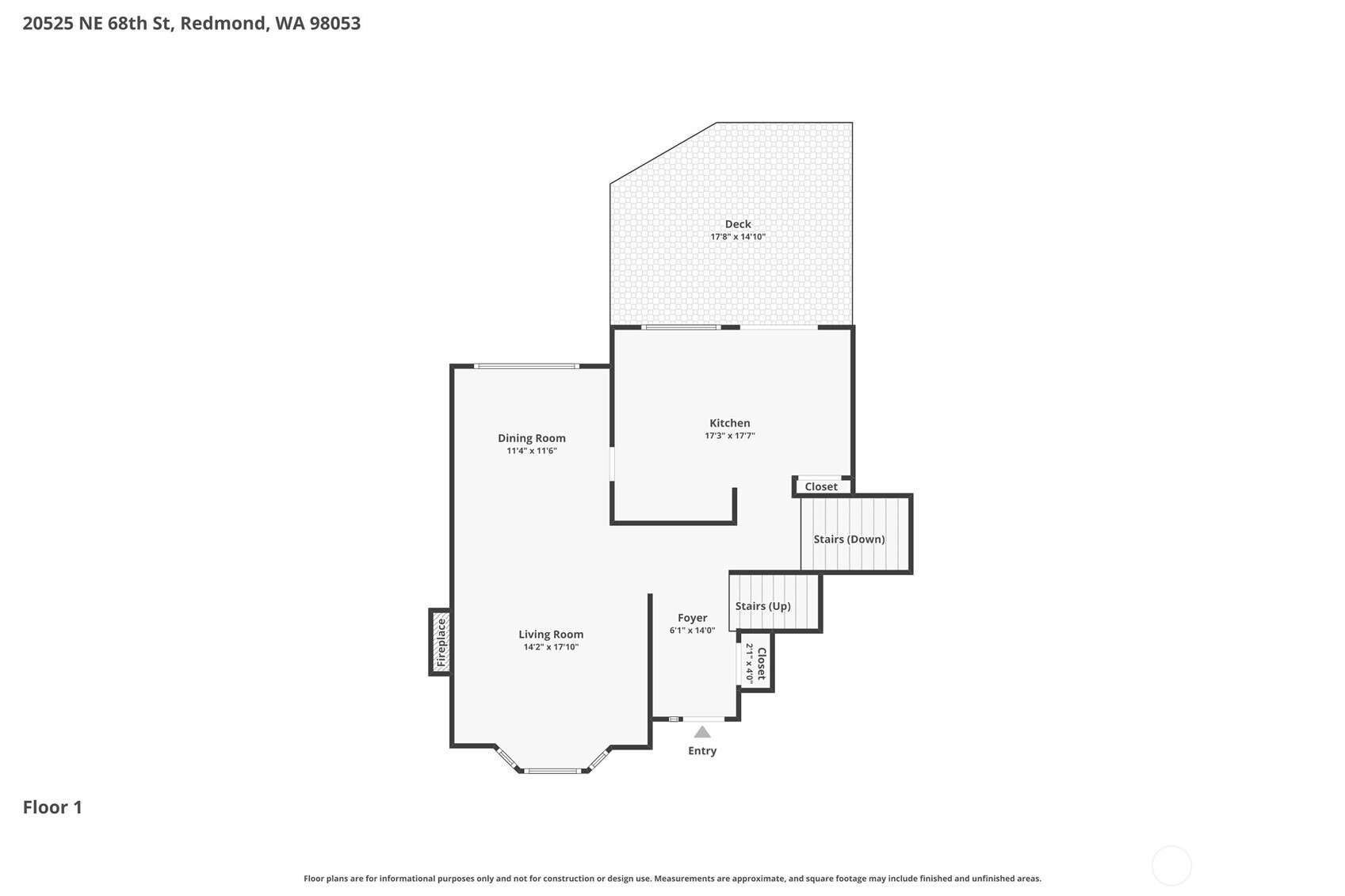 20525 NE 68th Street , Redmond, WA 98053