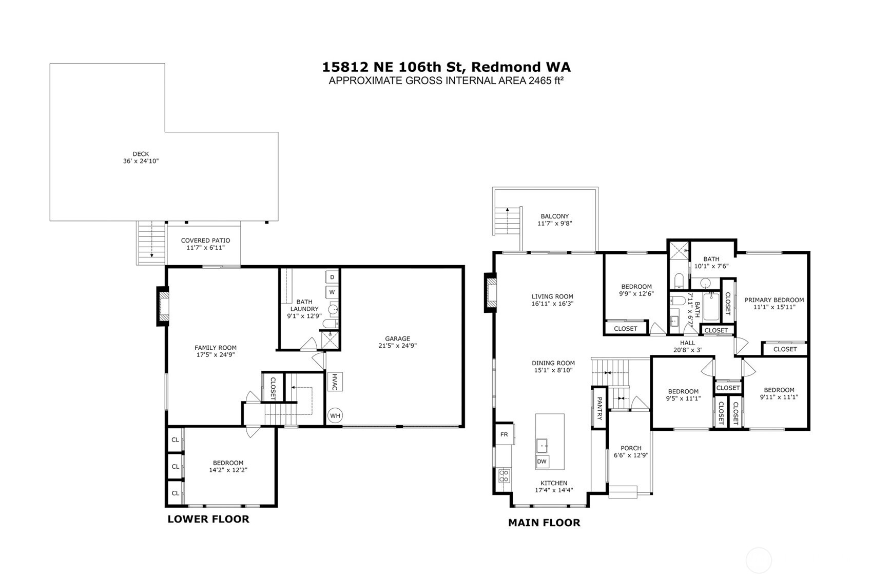 15812 NE 106th Street , Redmond, WA 98052