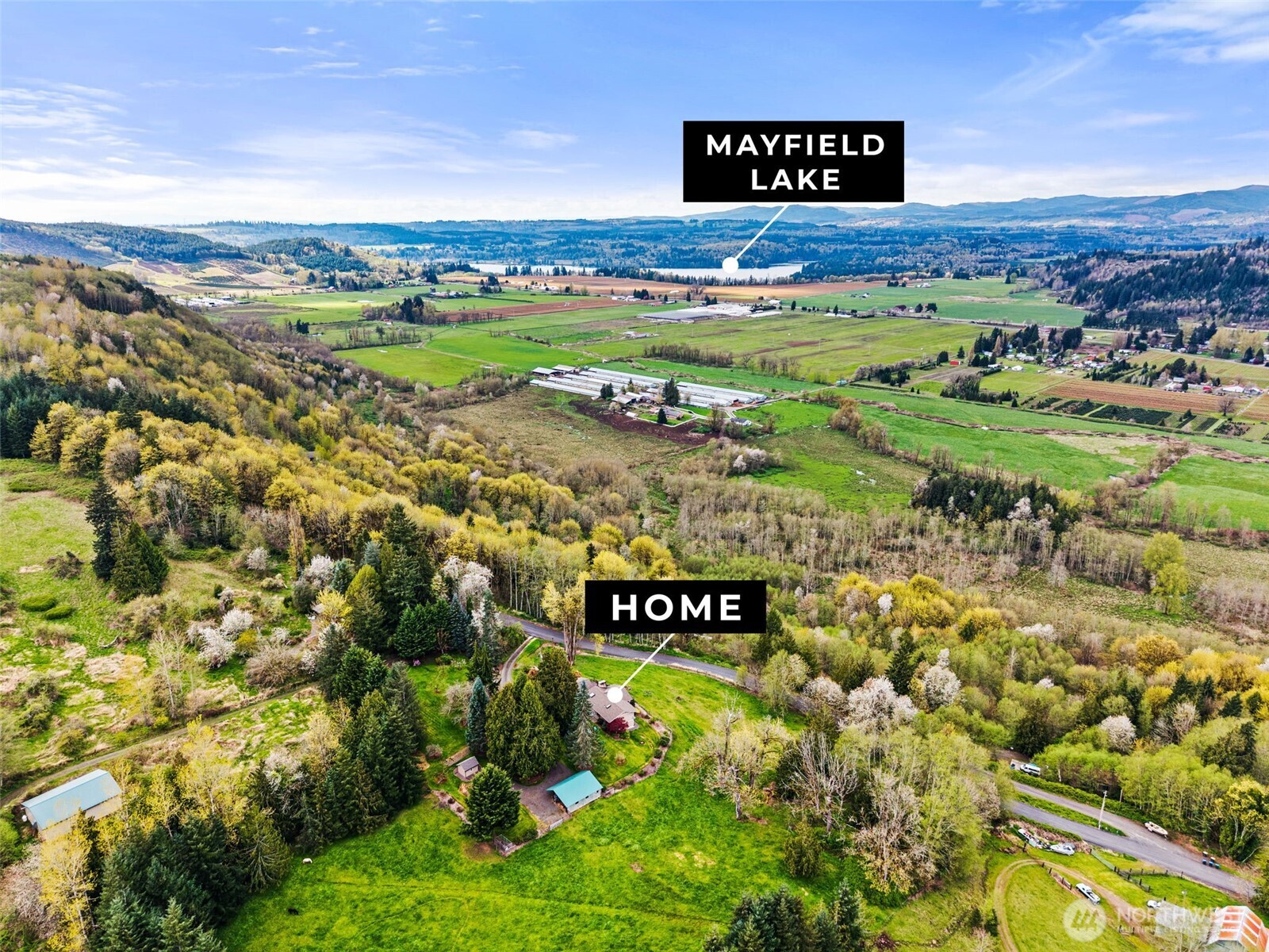 213 Bowen Road , Mossyrock, WA 98564