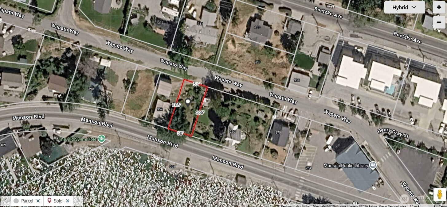 0 Manson Boulevard , Manson, WA 98831
