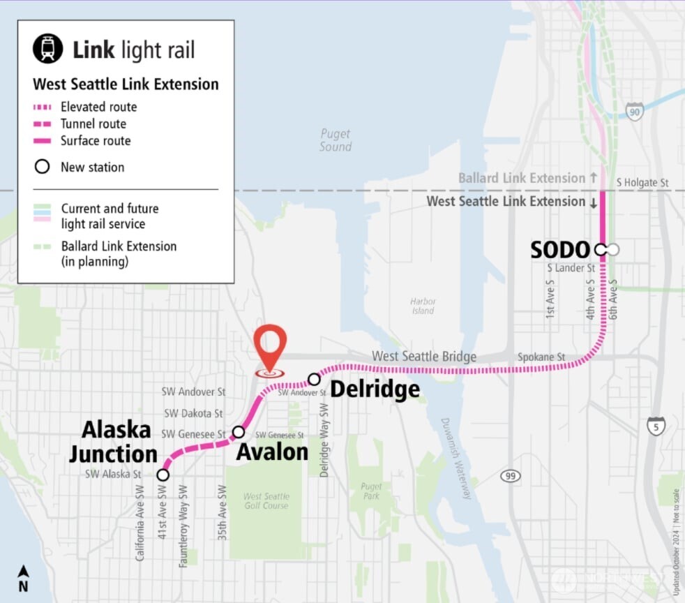 3905 SW Avalon Way , Seattle, WA 98126