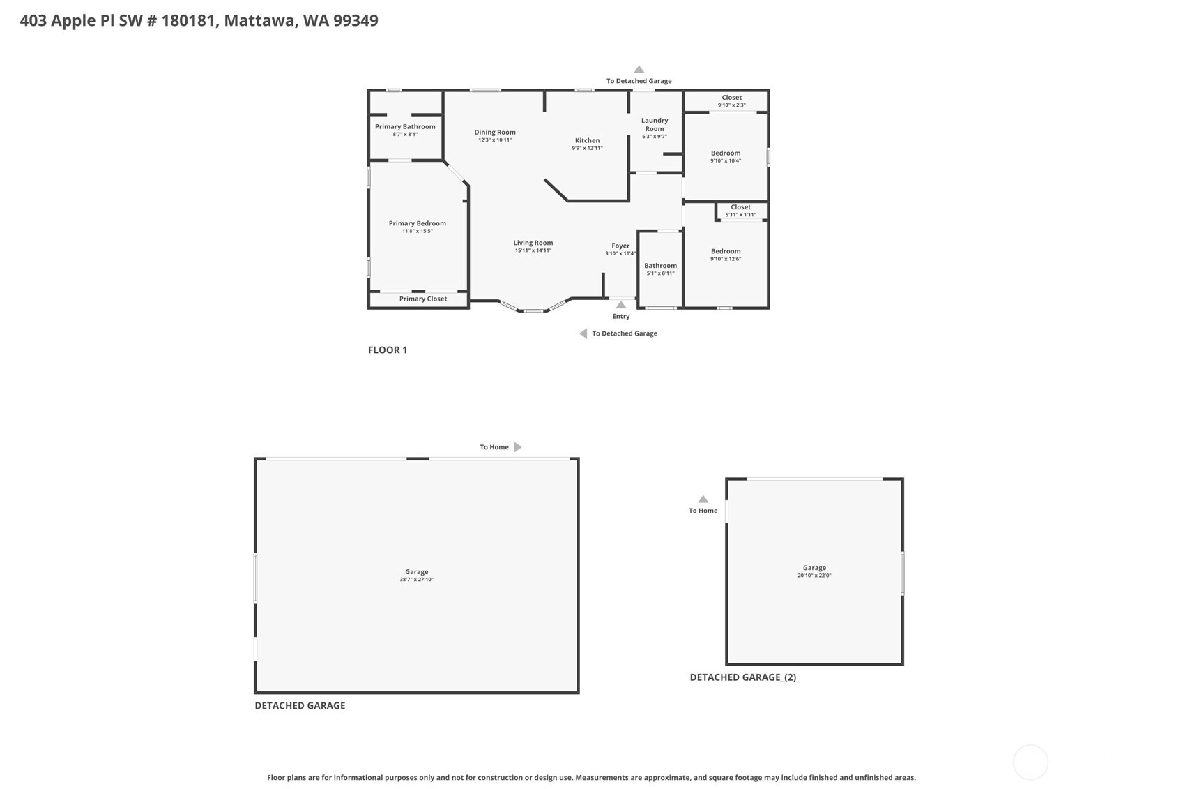 403 Apple Place SW, Mattawa, WA 99349