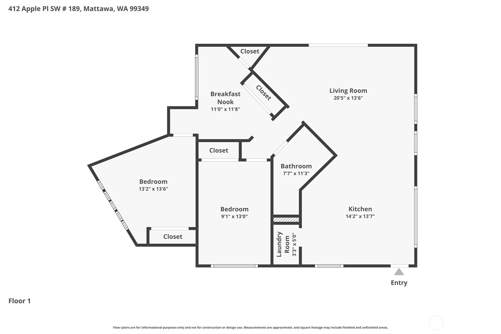 412 Apple Place SW, Mattawa, WA 99349