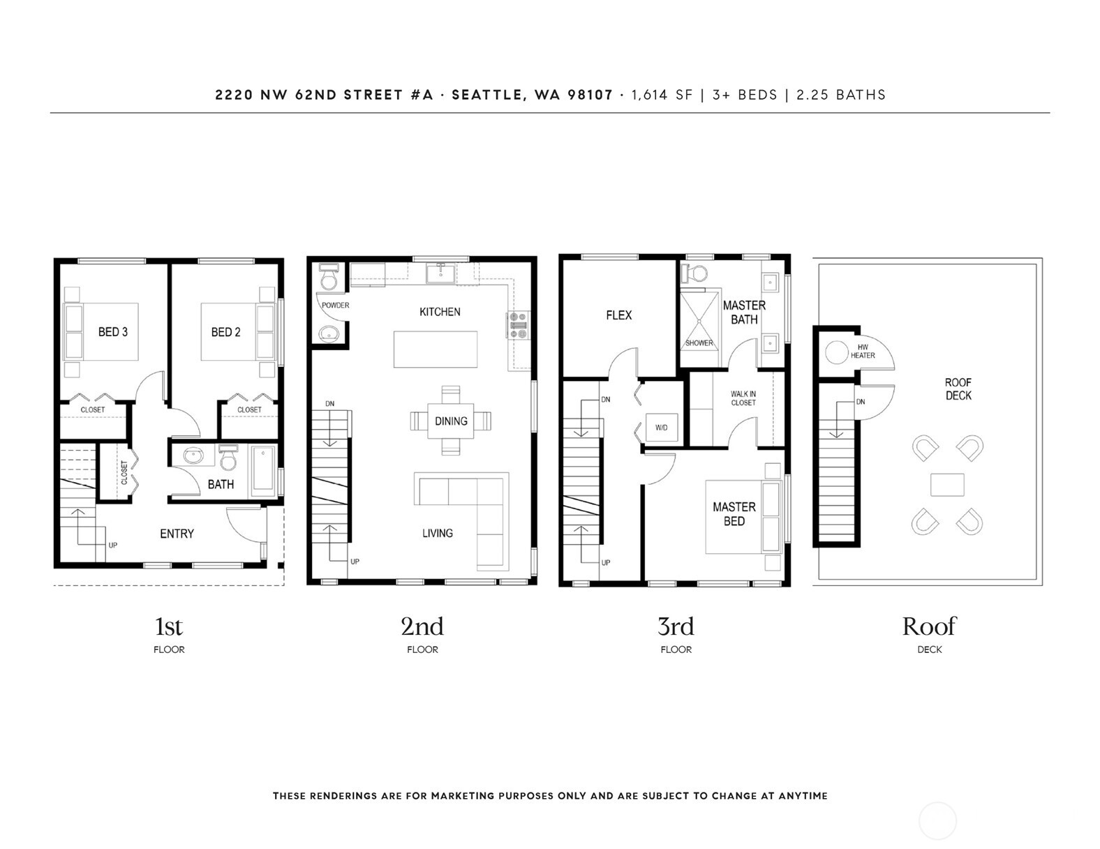 2220 A NW 62nd Street , Seattle, WA 98107