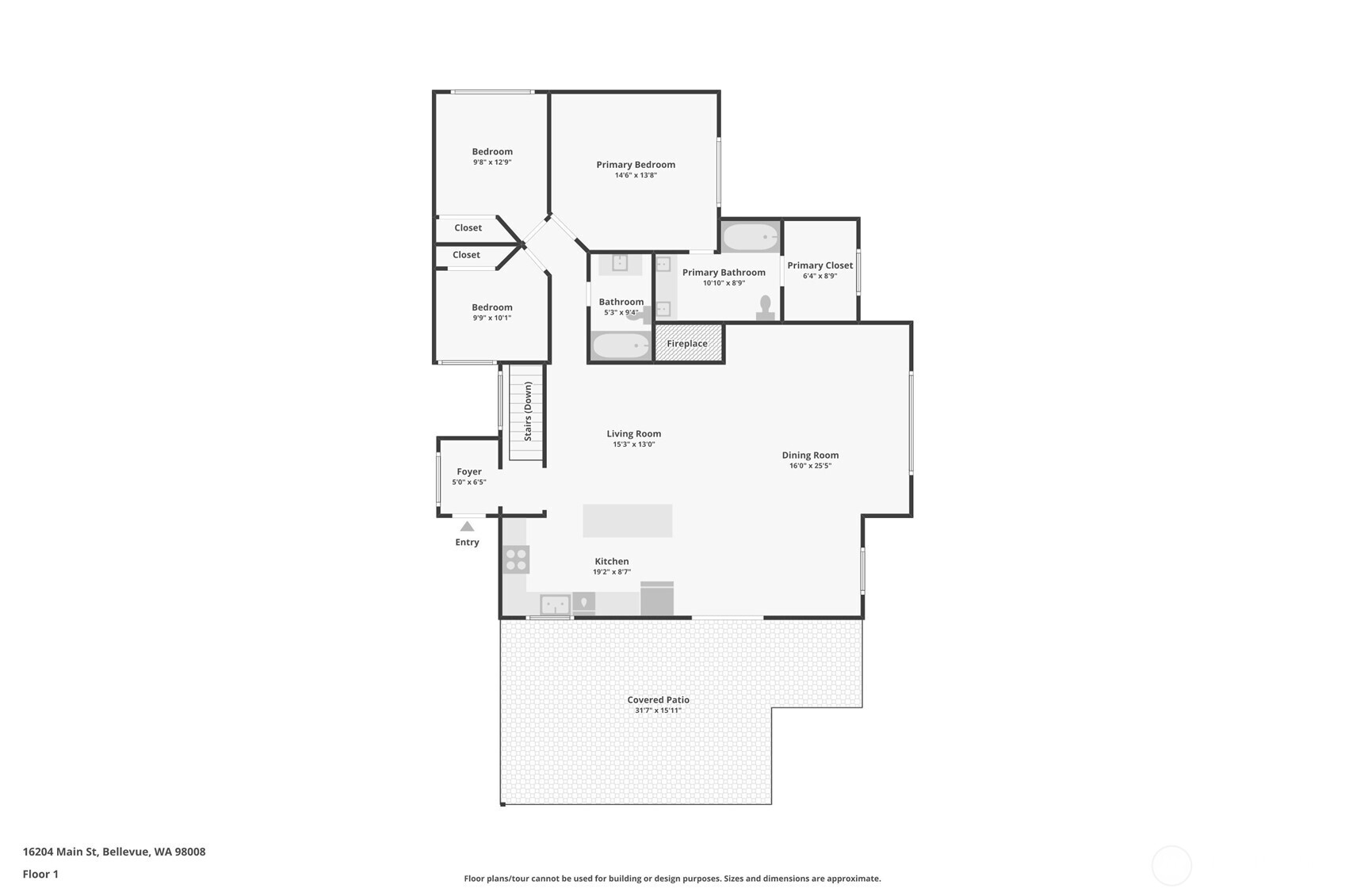 16204 Main Street , Bellevue, WA 98008