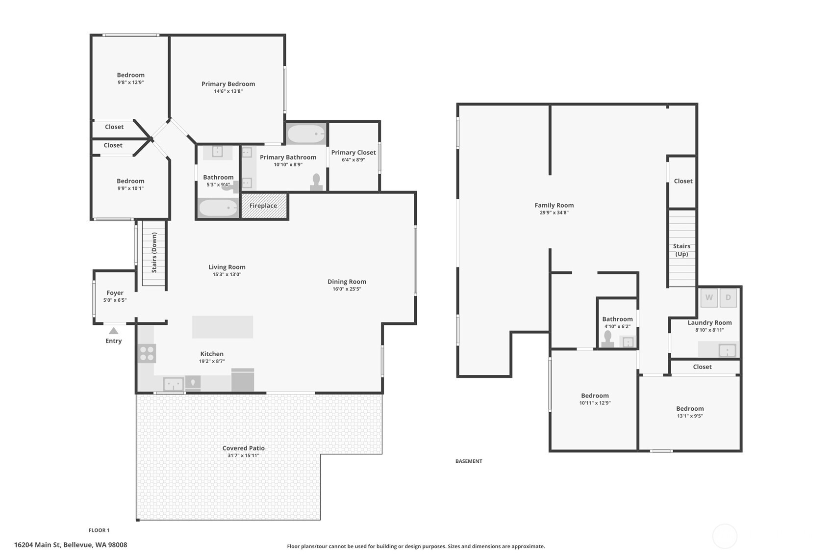 16204 Main Street , Bellevue, WA 98008