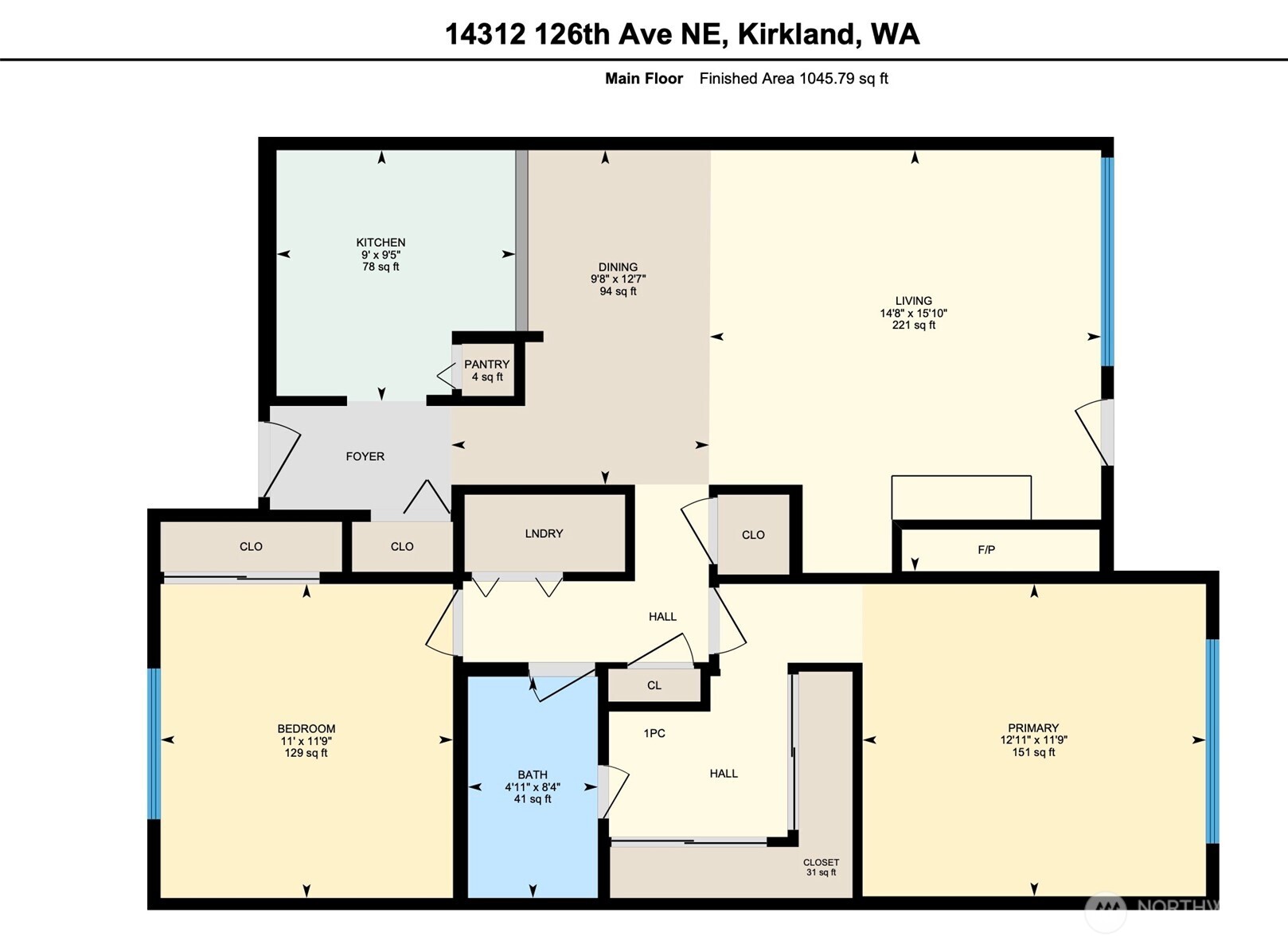 14312 126th Avenue NE #A302, Kirkland, WA 98034