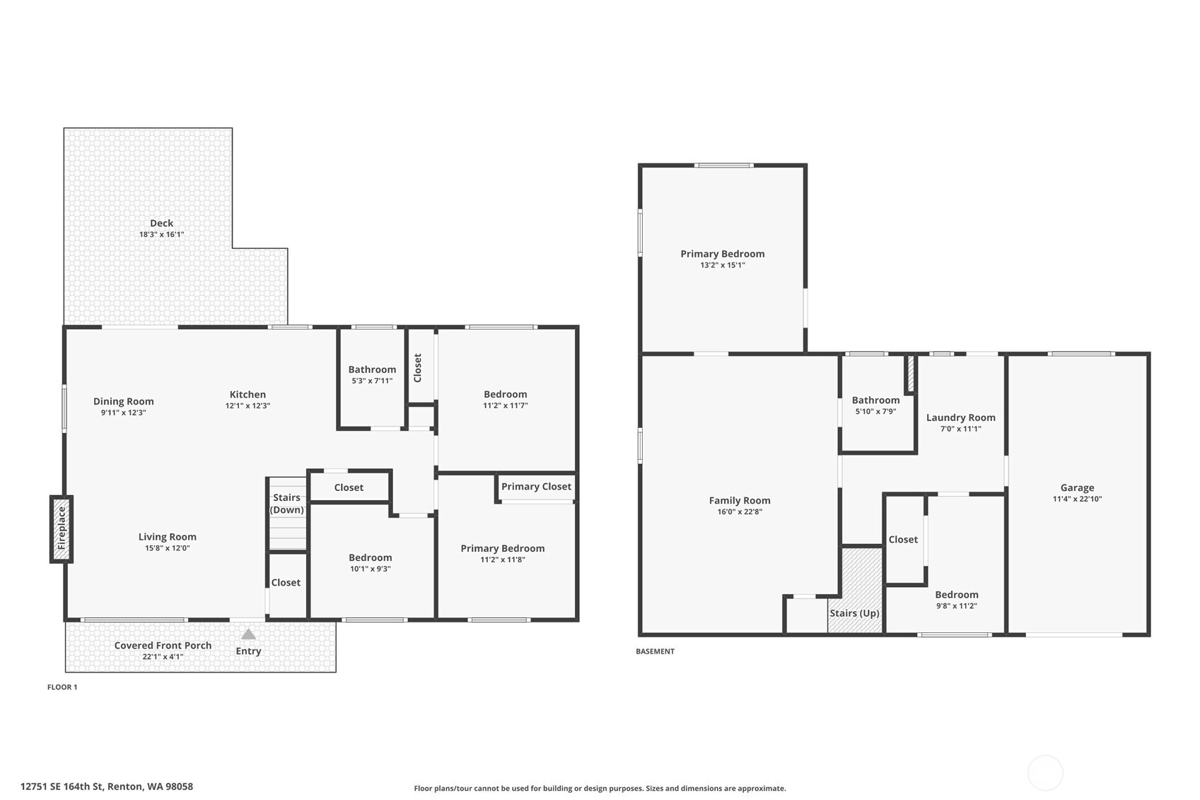 12751 SE 164th Street , Renton, WA 98058