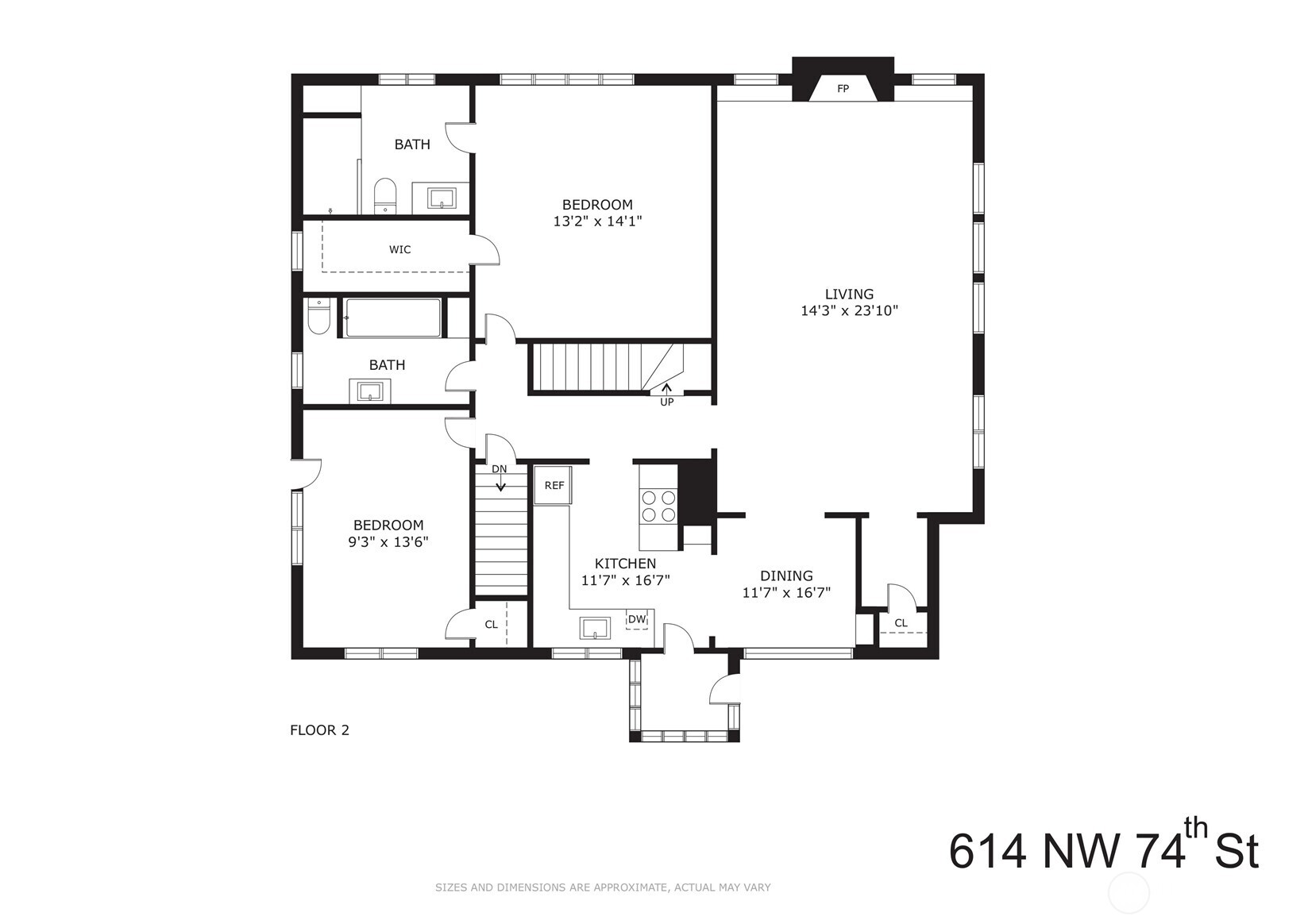 614 NW 74th Street , Seattle, WA 98117