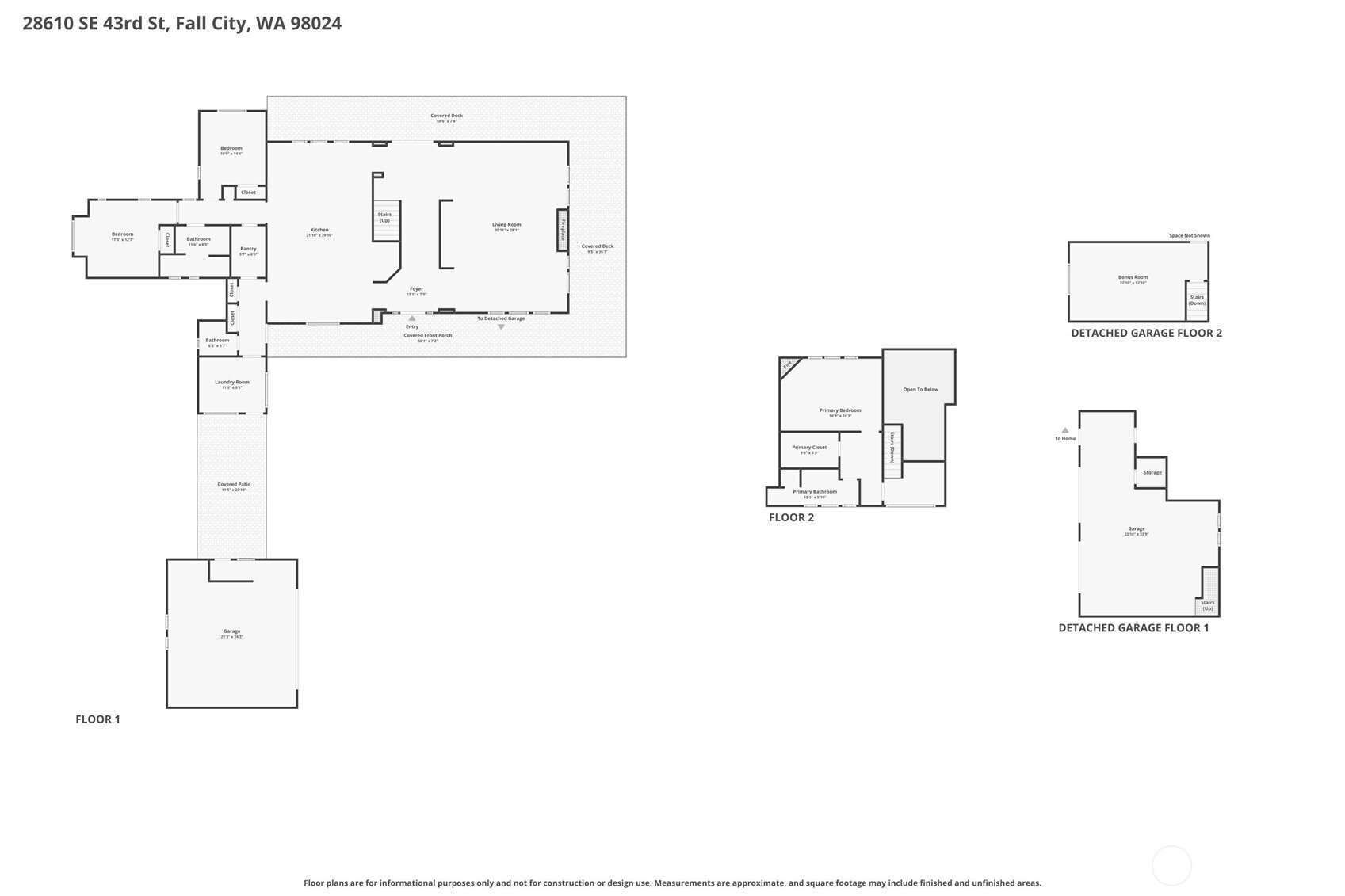 28610 SE 43rd Street , Fall City, WA 98024