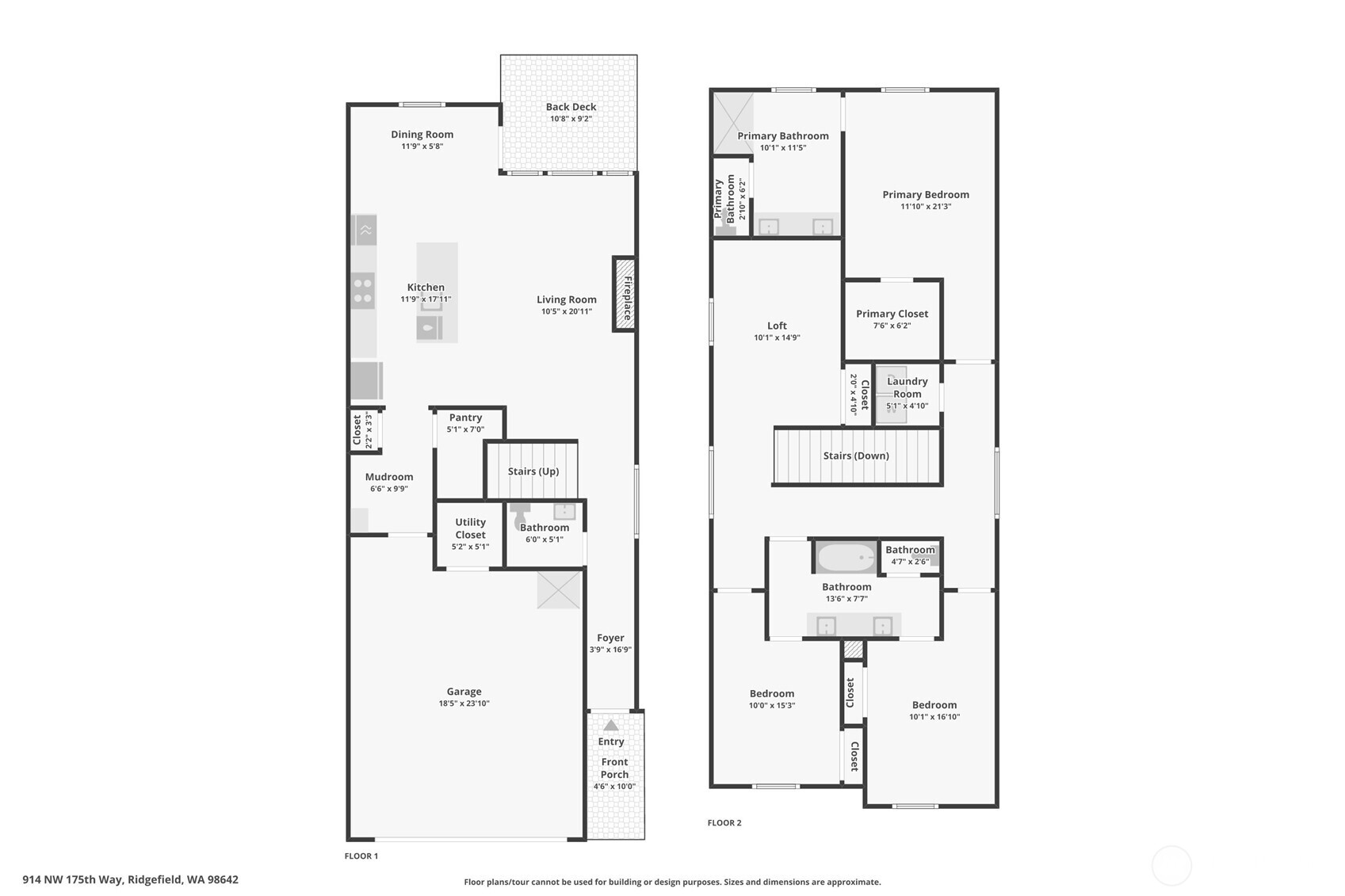 914 NW 175th Way , Ridgefield, WA 98642