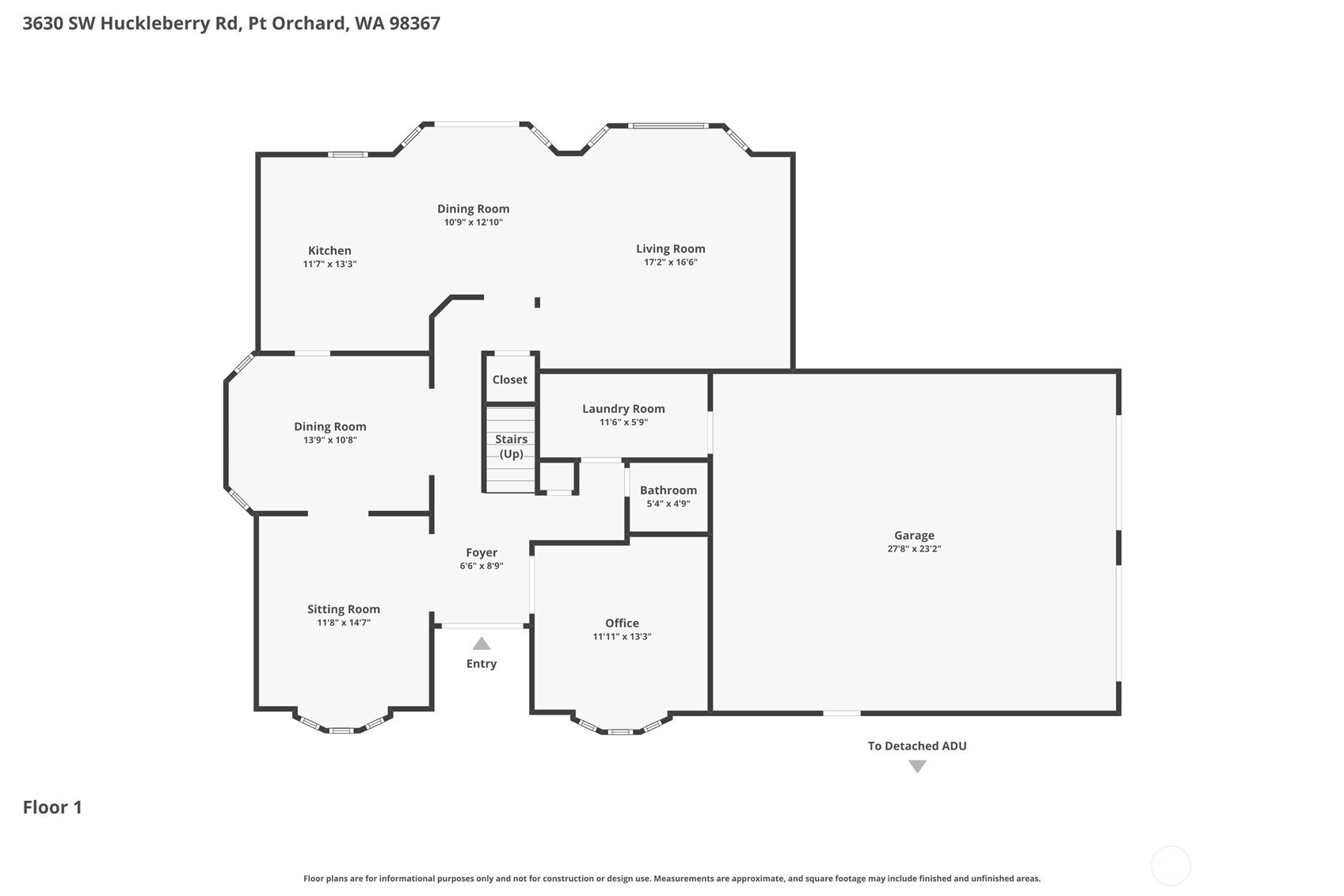 3630 SW Huckleberry Road , Port Orchard, WA 98367