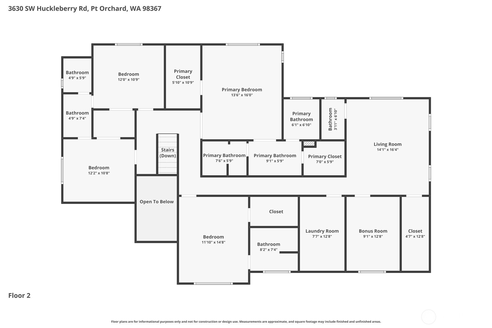 3630 SW Huckleberry Road , Port Orchard, WA 98367