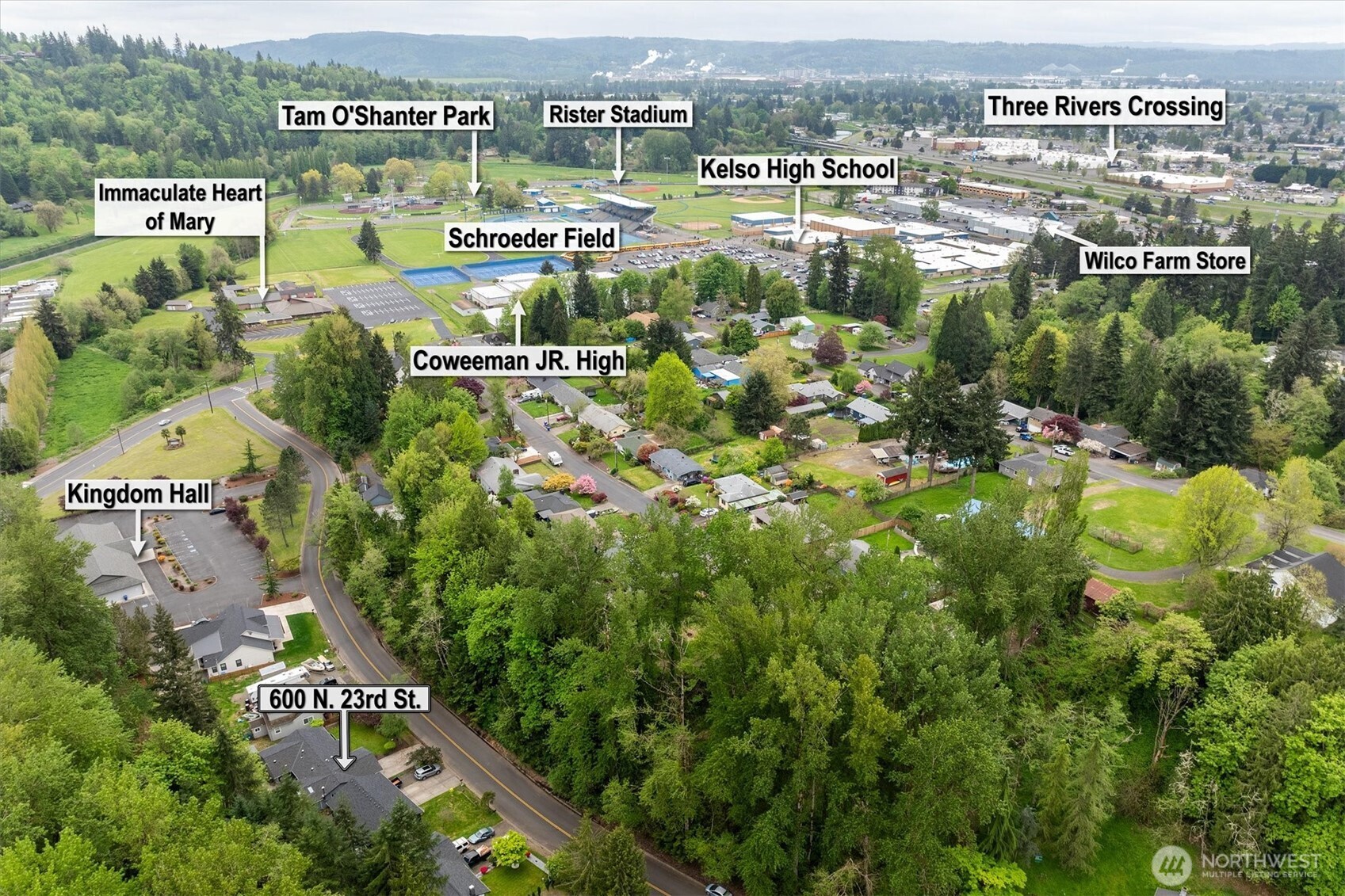 600 N 23rd Ave. , Kelso, WA 98626