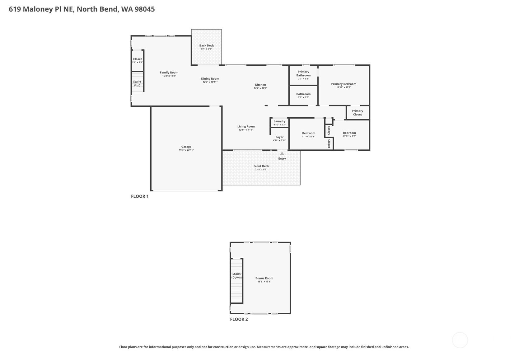 619 Maloney Place NE, North Bend, WA 98045