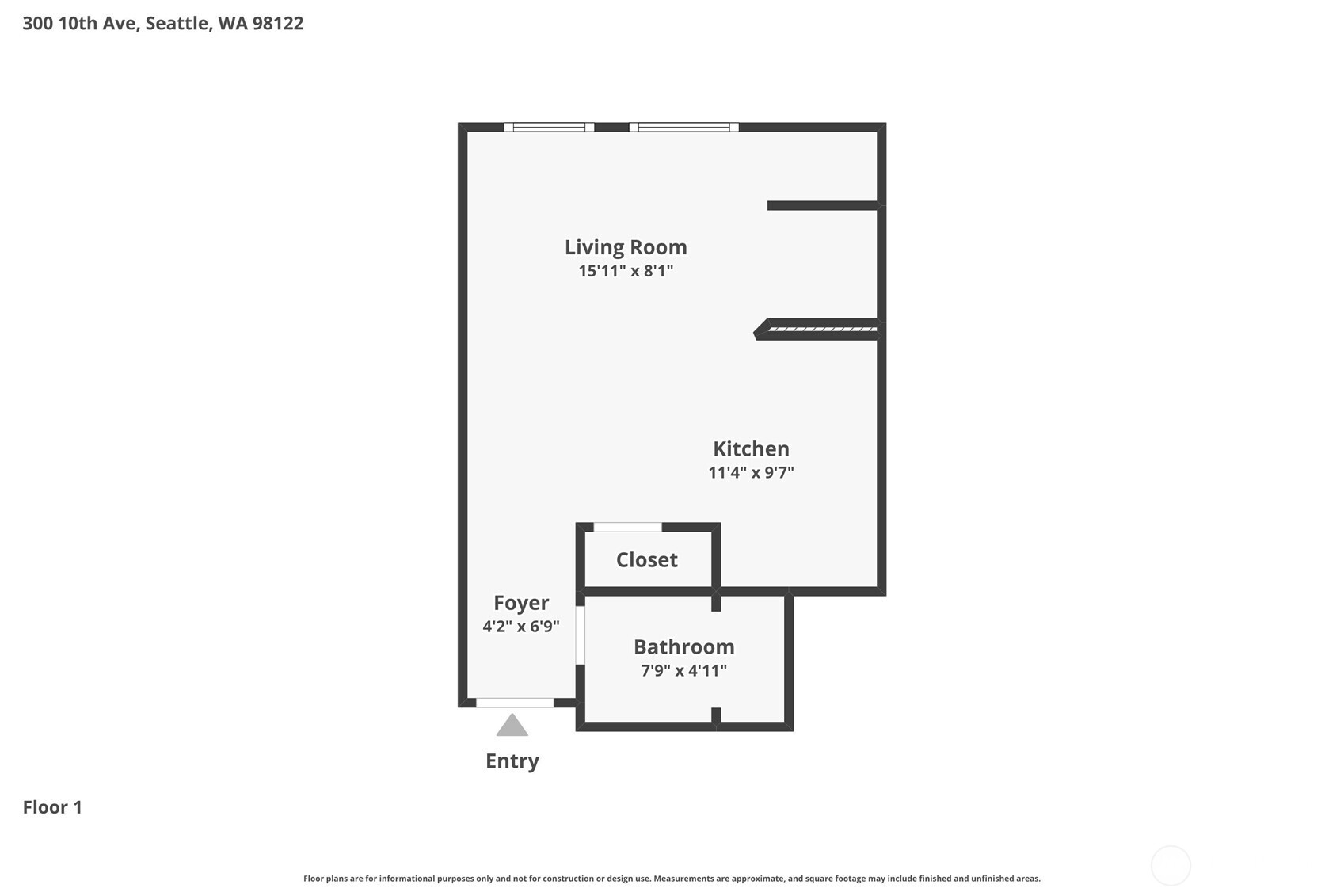 300 10th Avenue #A110, Seattle, WA 98122-7707