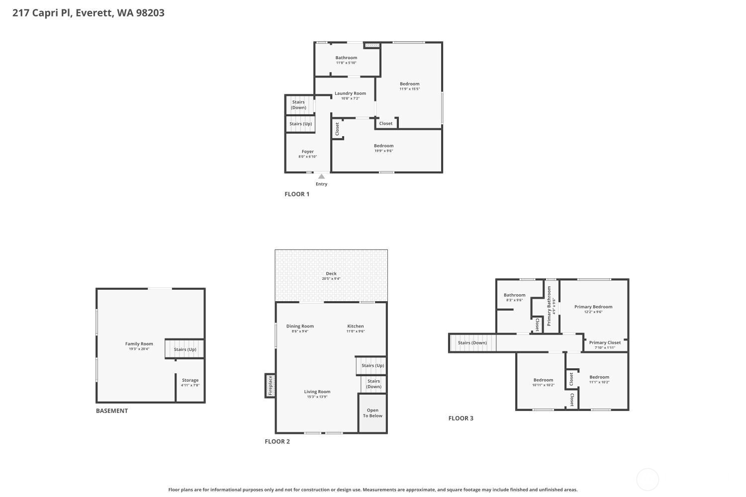 217 Capri Place , Everett, WA 98203