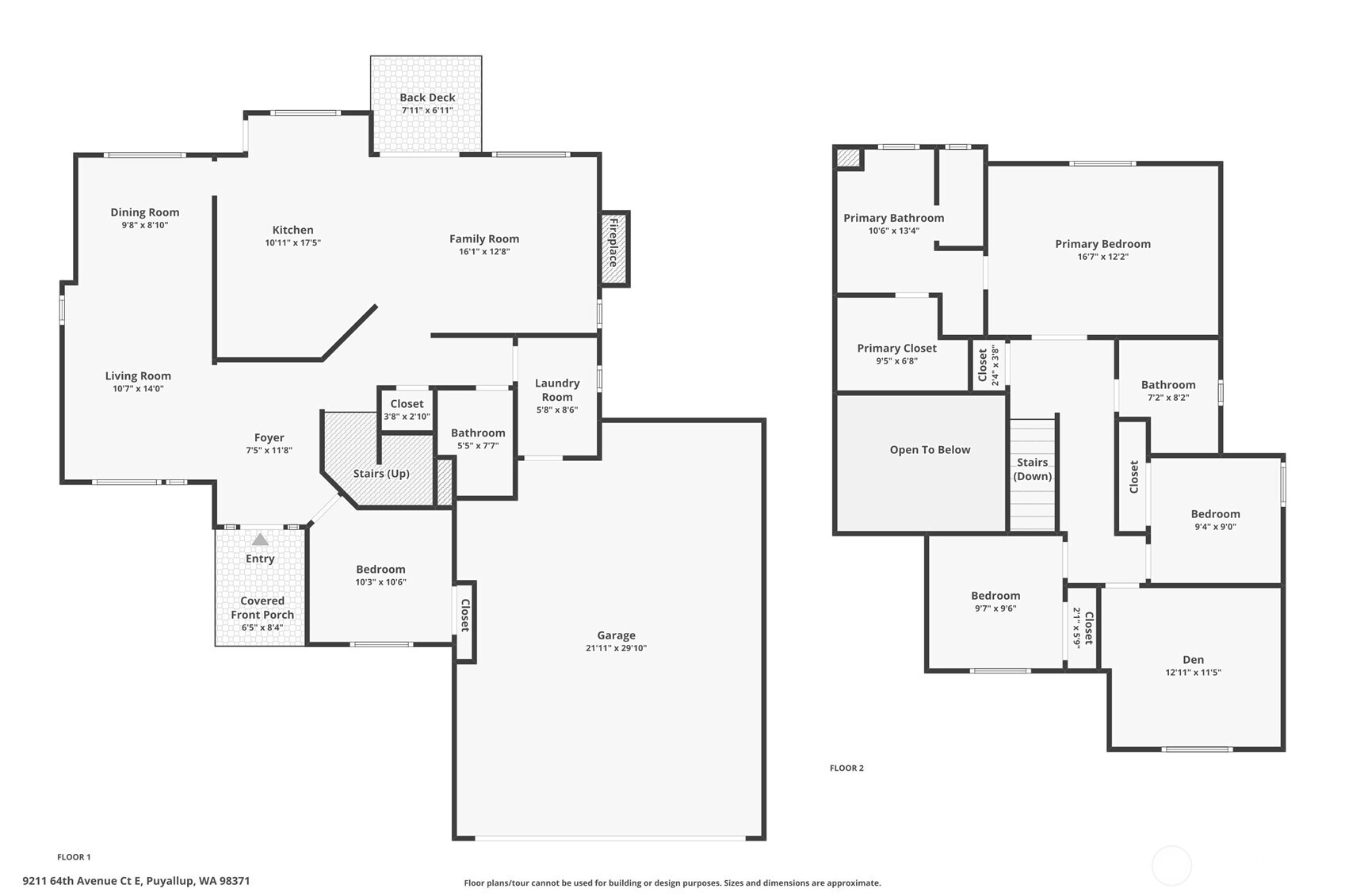 9211 64th Avenue Ct E, Puyallup, WA 98371