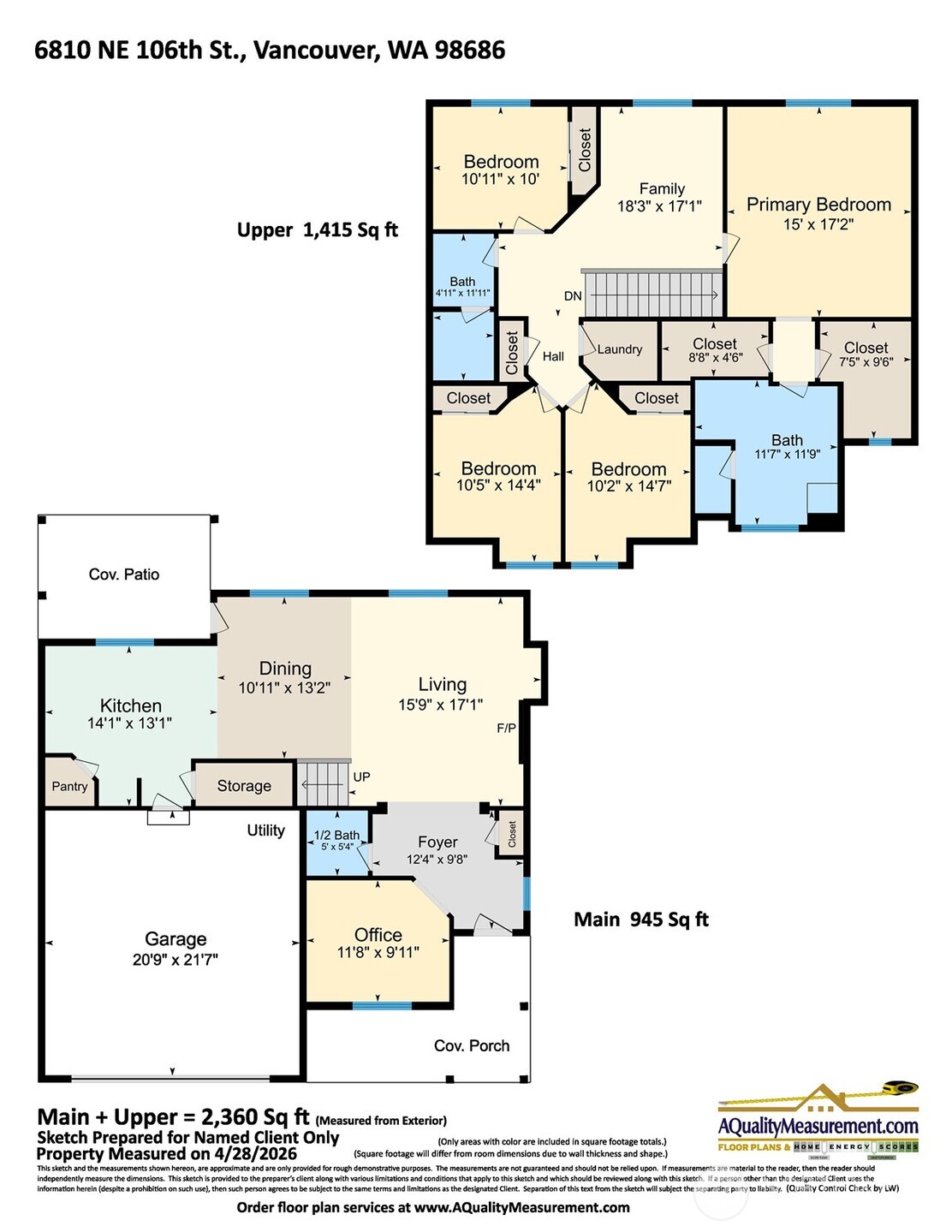 6810 NE 106th Street , Vancouver, WA 98686