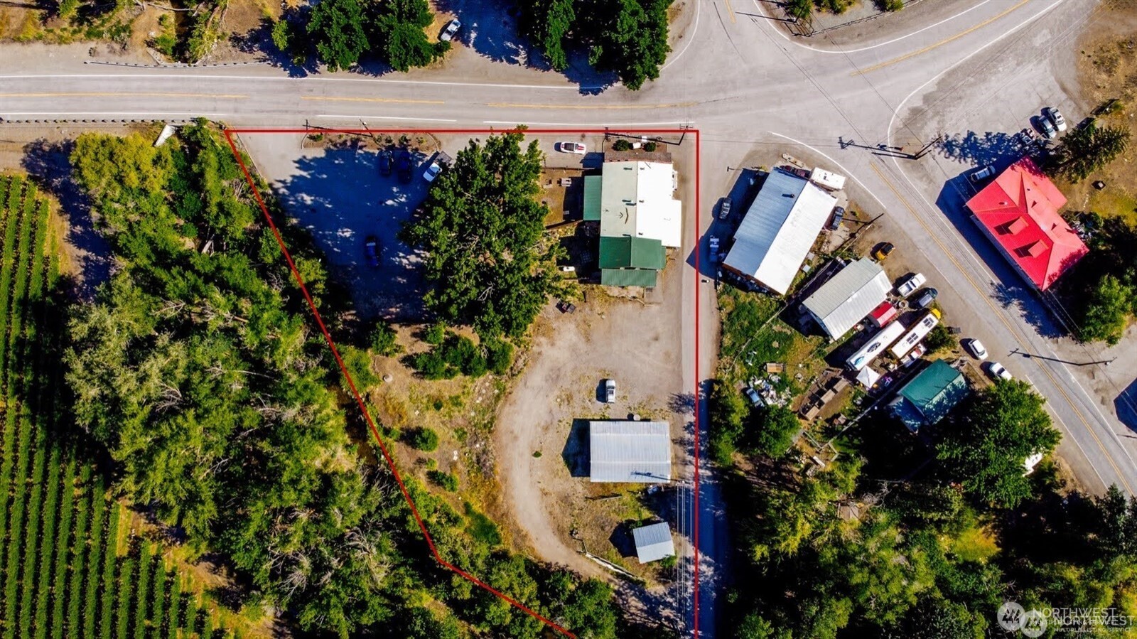 1454 Old Hwy 97 , Malott, WA 98829