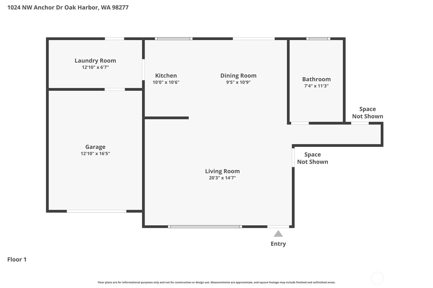 1024 NW Anchor Drive , Oak Harbor, WA 98277