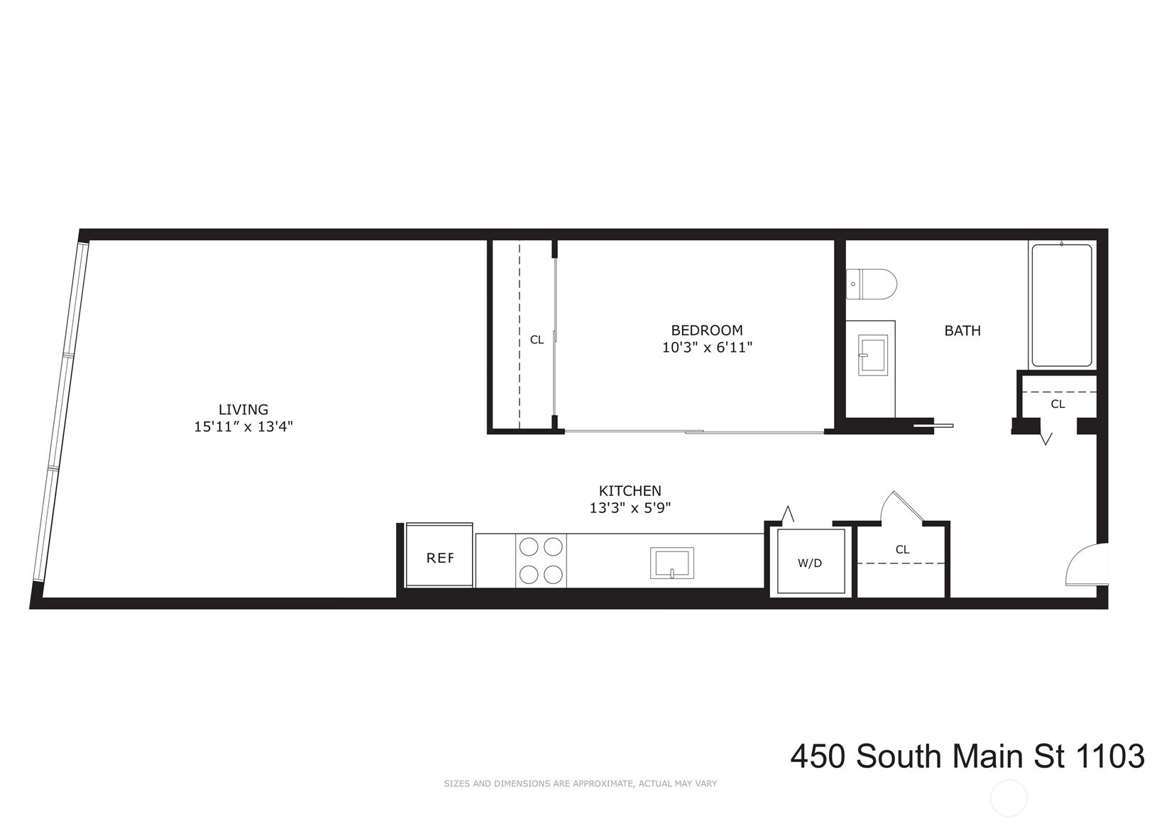 450 S Main Street #1103, Seattle, WA 98104