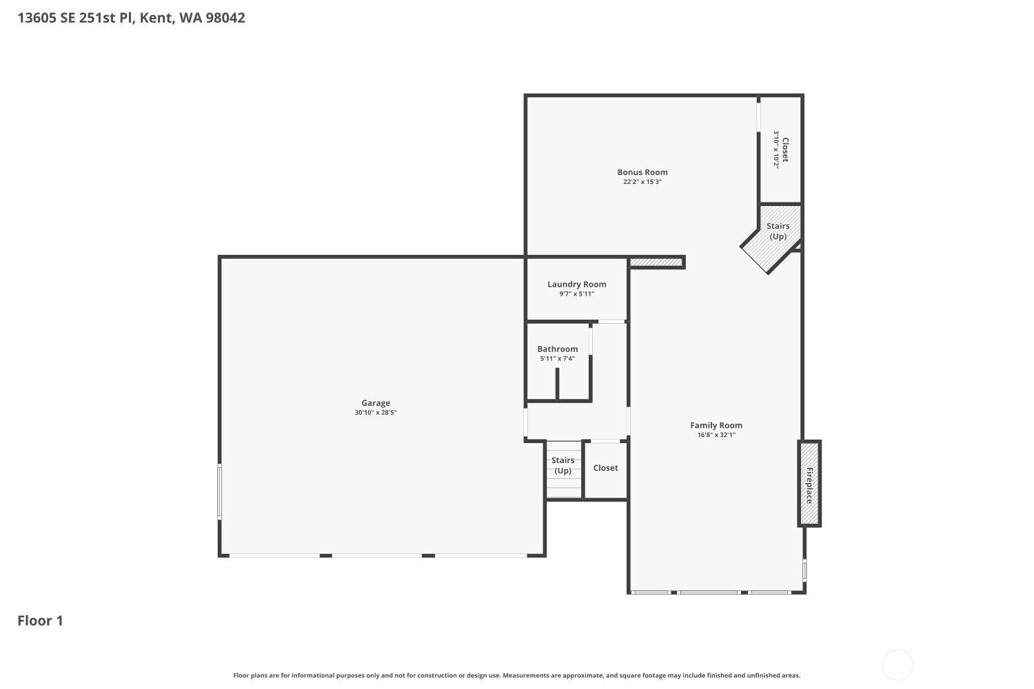 13605 SE 251 Place , Kent, WA 98042