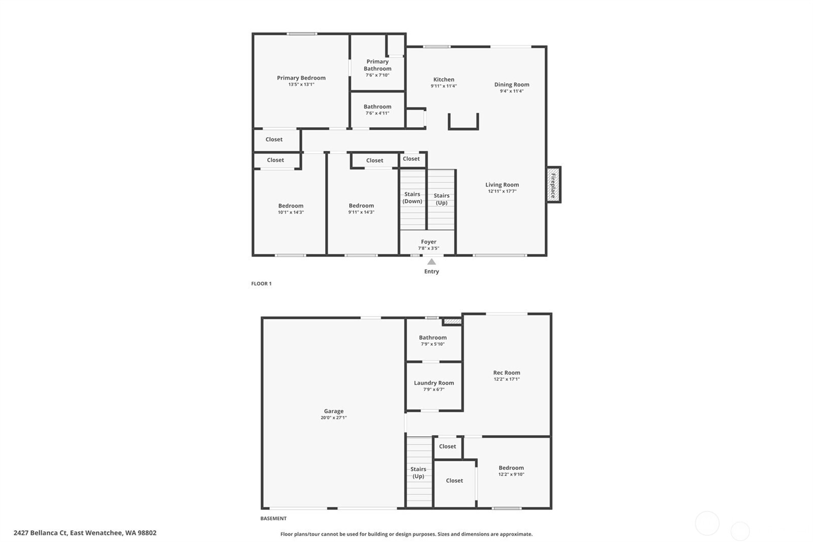 2427 Bellanca Ct , East Wenatchee, WA 98802