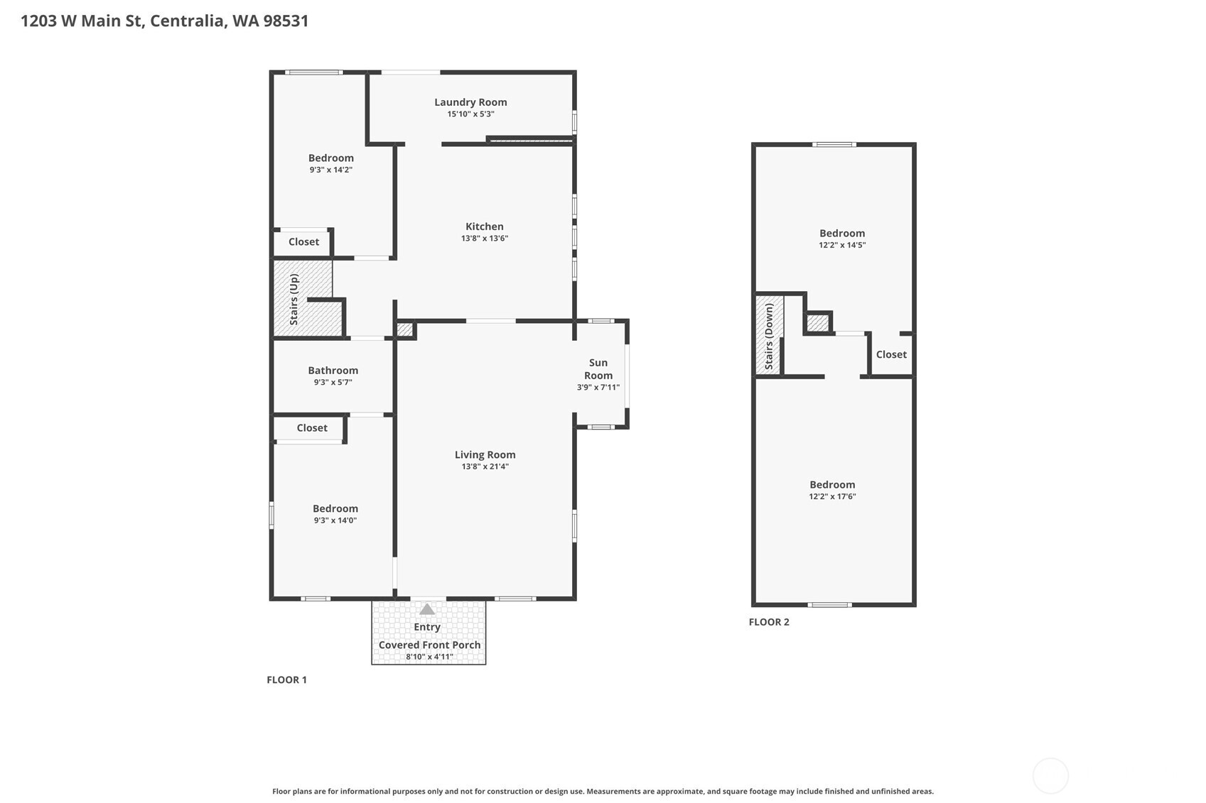 1203 W Main St , Centralia, WA 98531