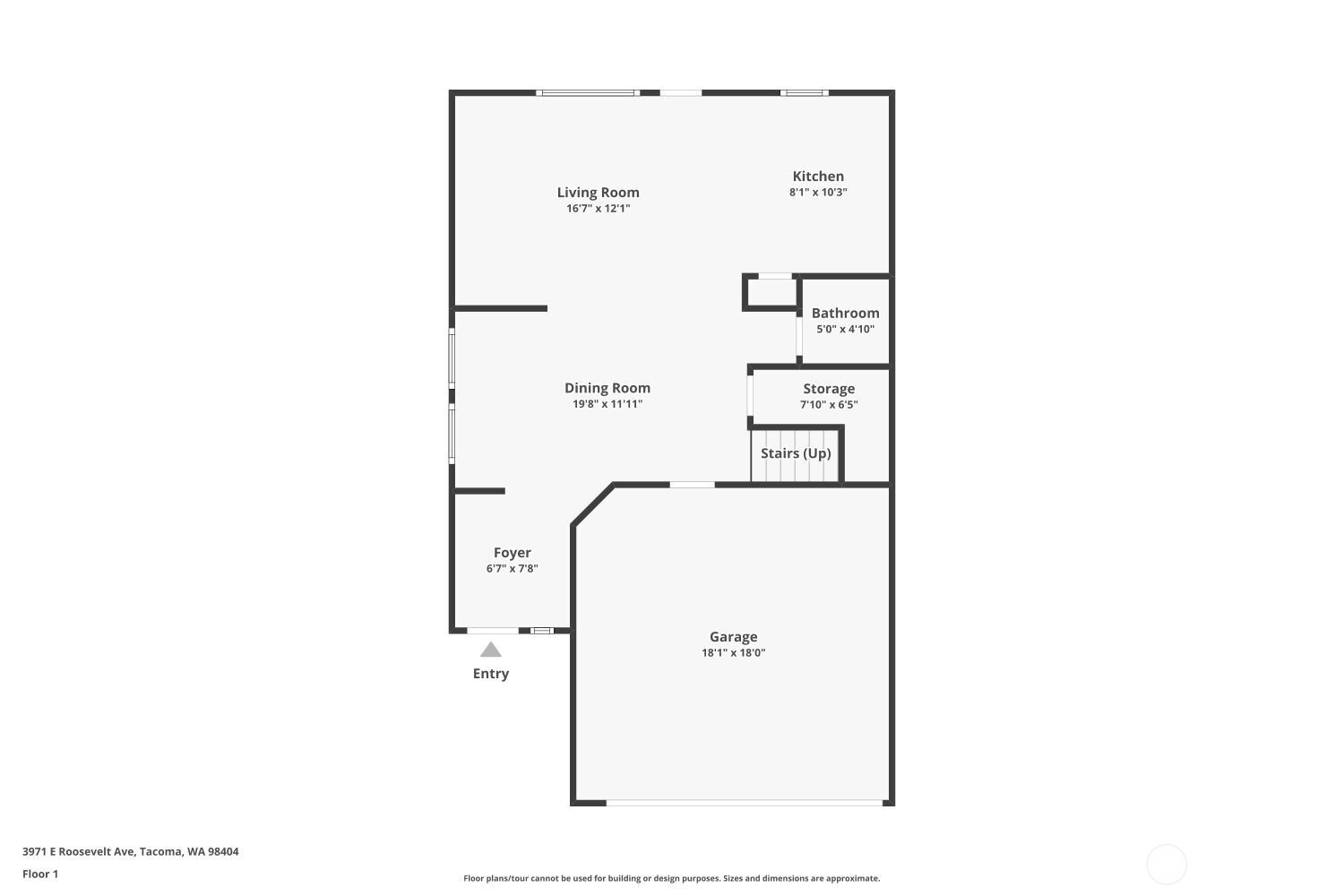 3971 E Roosevelt Avenue , Tacoma, WA 98404