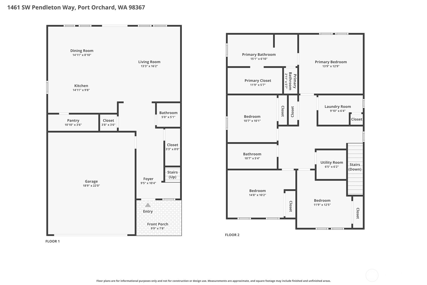 1461 SW Pendleton Way , Port Orchard, WA 98367