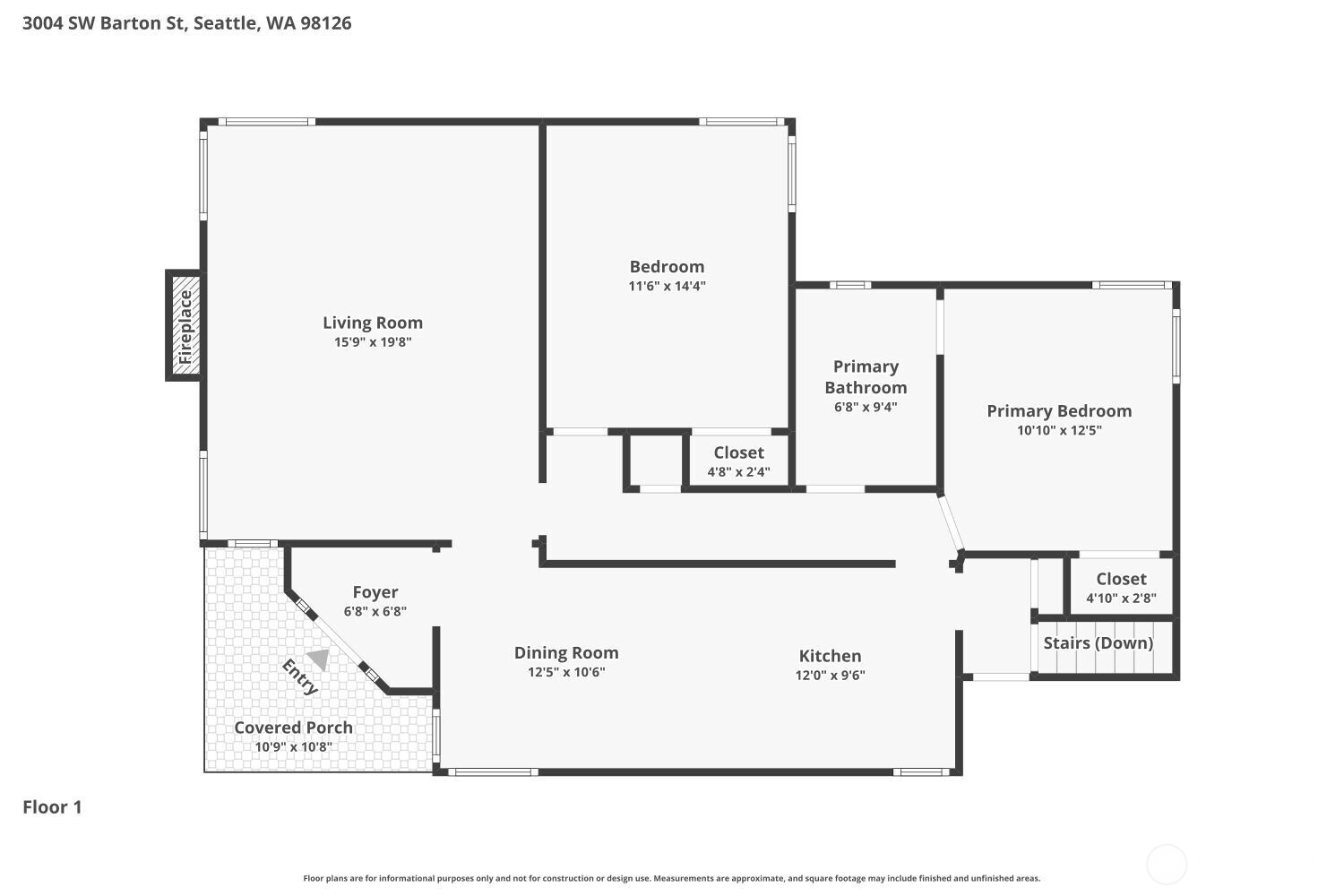 3004 SW Barton Street , Seattle, WA 98126
