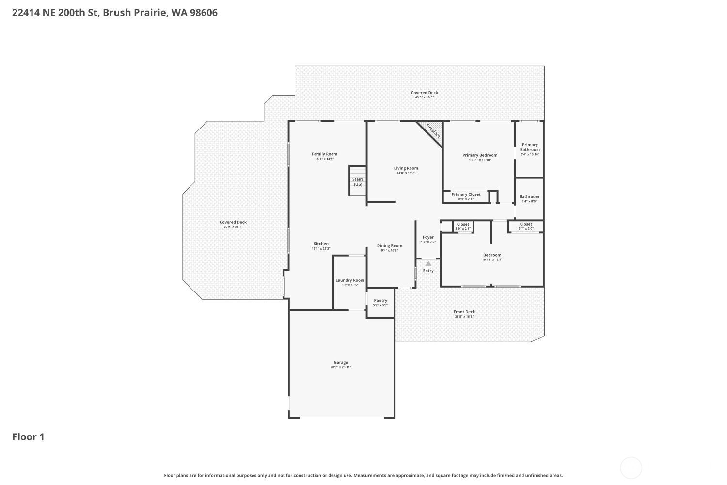 22414 NE 200th Street , Brush Prairie, WA 98606