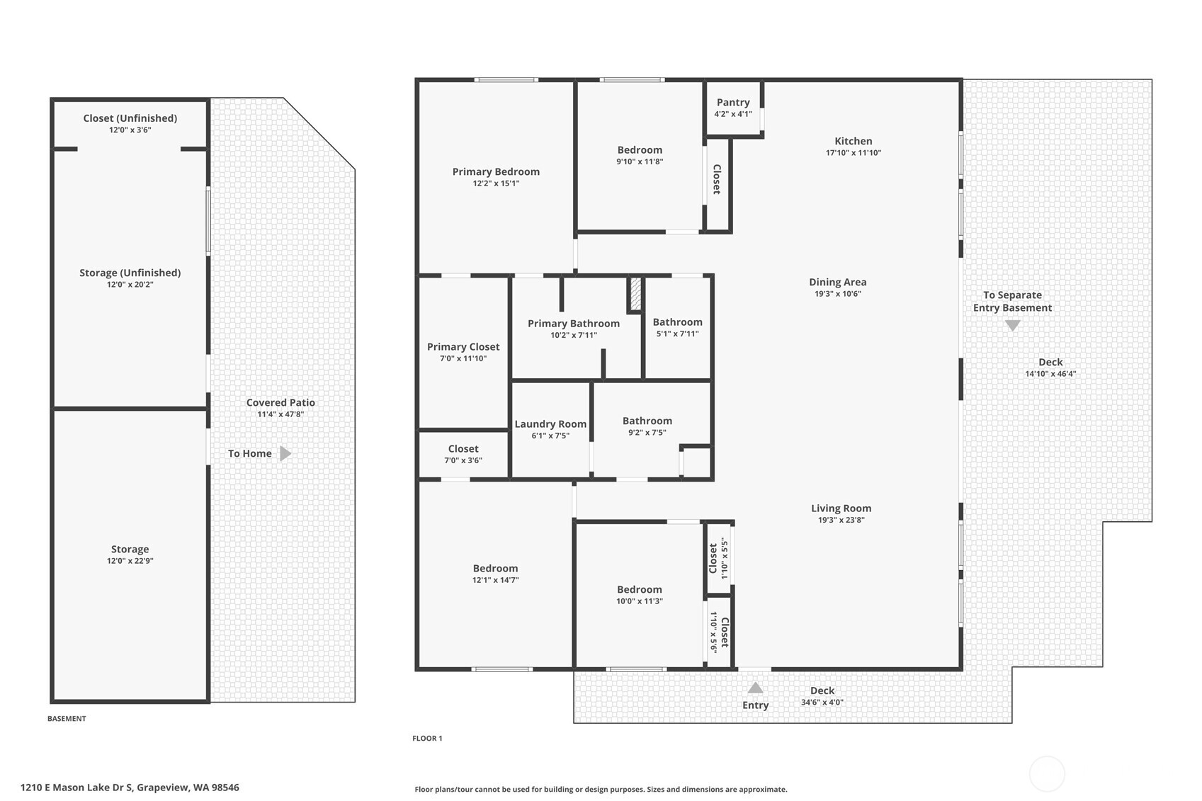 1210 E Mason Lake Drive S, Grapeview, WA 98546