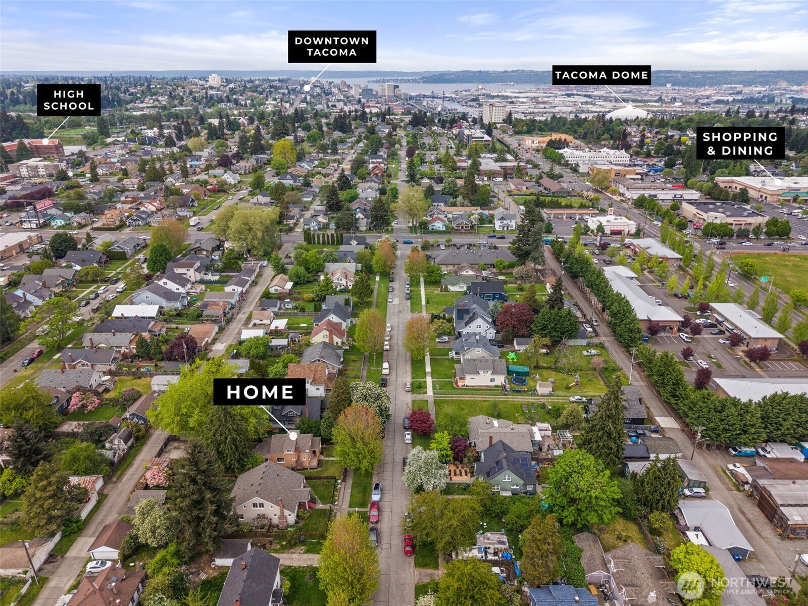 3842 S D Street , Tacoma, WA 98418