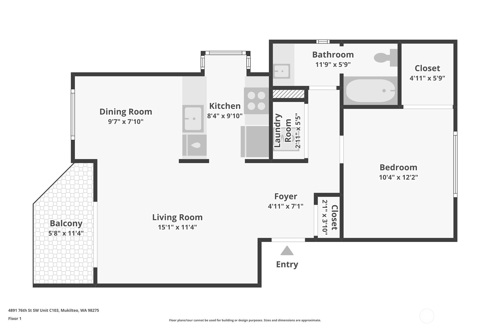 4891 76th Street SW #C103, Mukilteo, WA 98275