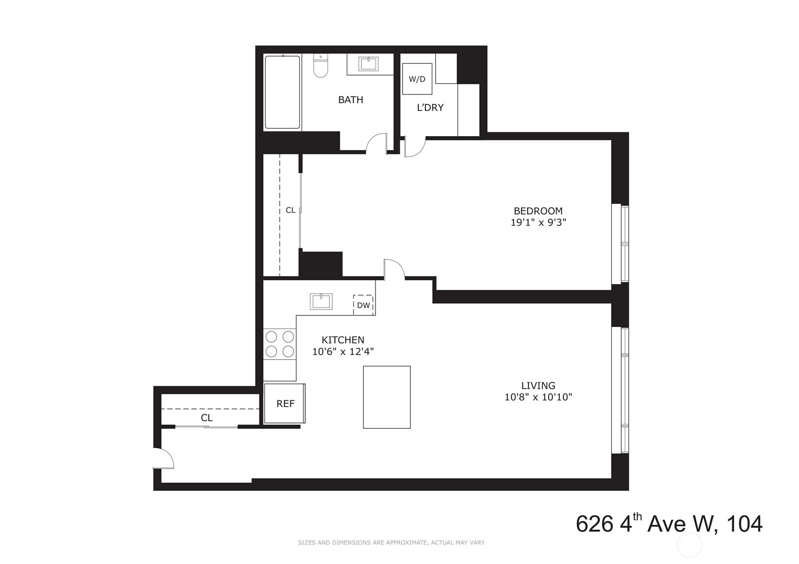 626 4th Avenue W #104, Seattle, WA 98119-4502