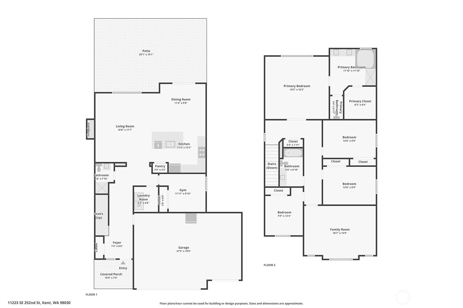 11223 SE 252nd Street , Kent, WA 98030-5061