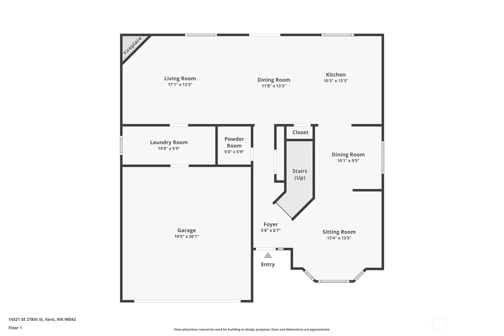14321 SE 278th Street , Kent, WA 98042