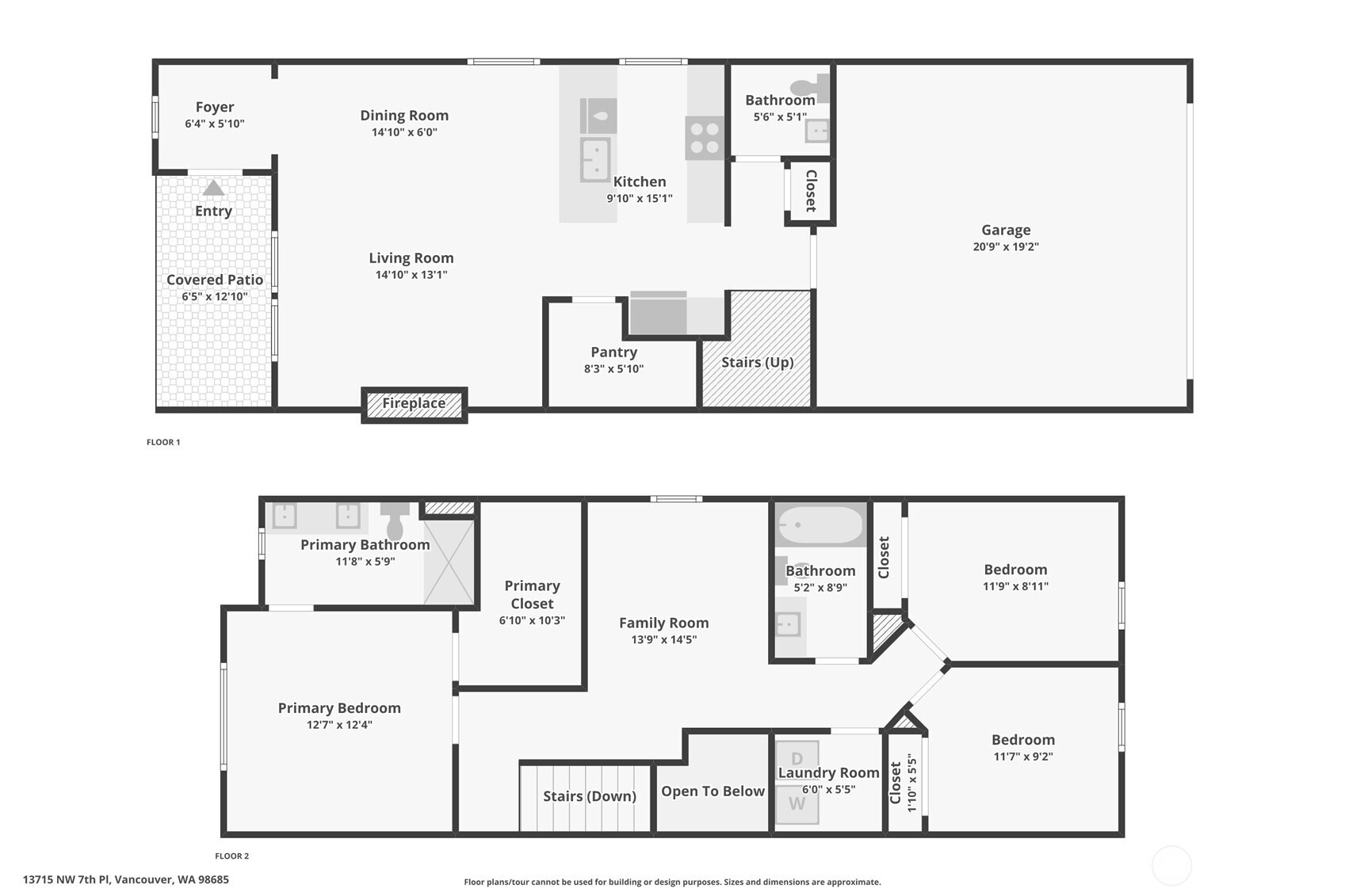 13715 NW 7th Place , Vancouver, WA 98685