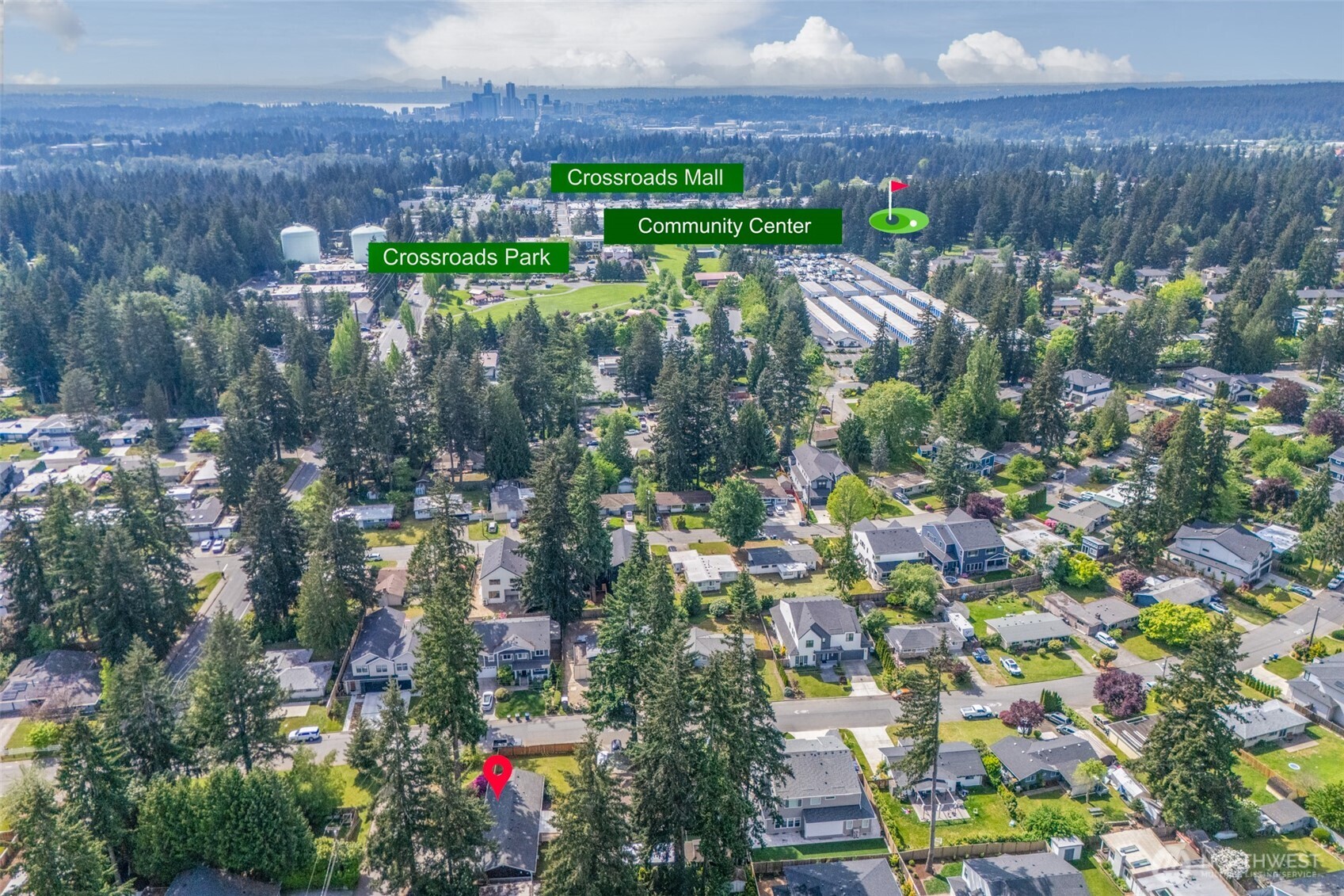16608 NE 9th Street , Bellevue, WA 98008