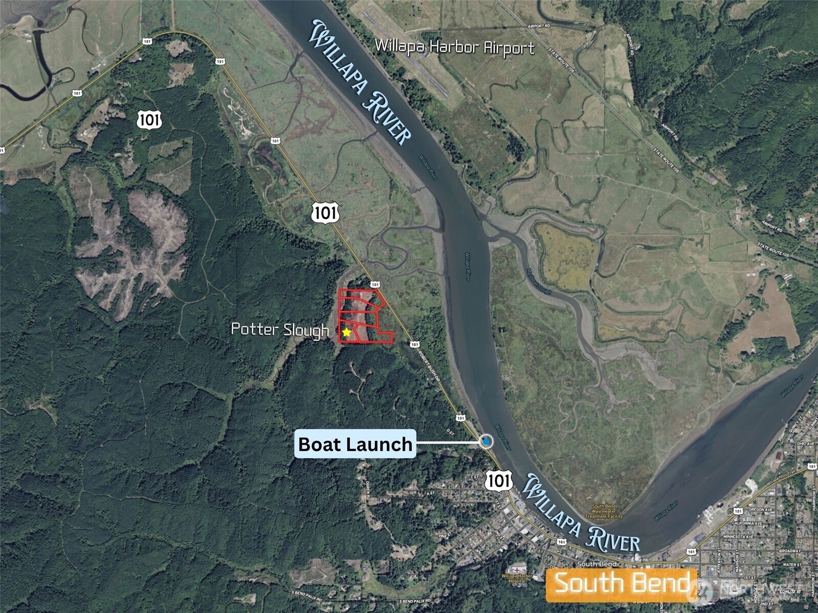 8466 Us Highway 101 , South Bend, WA 98586