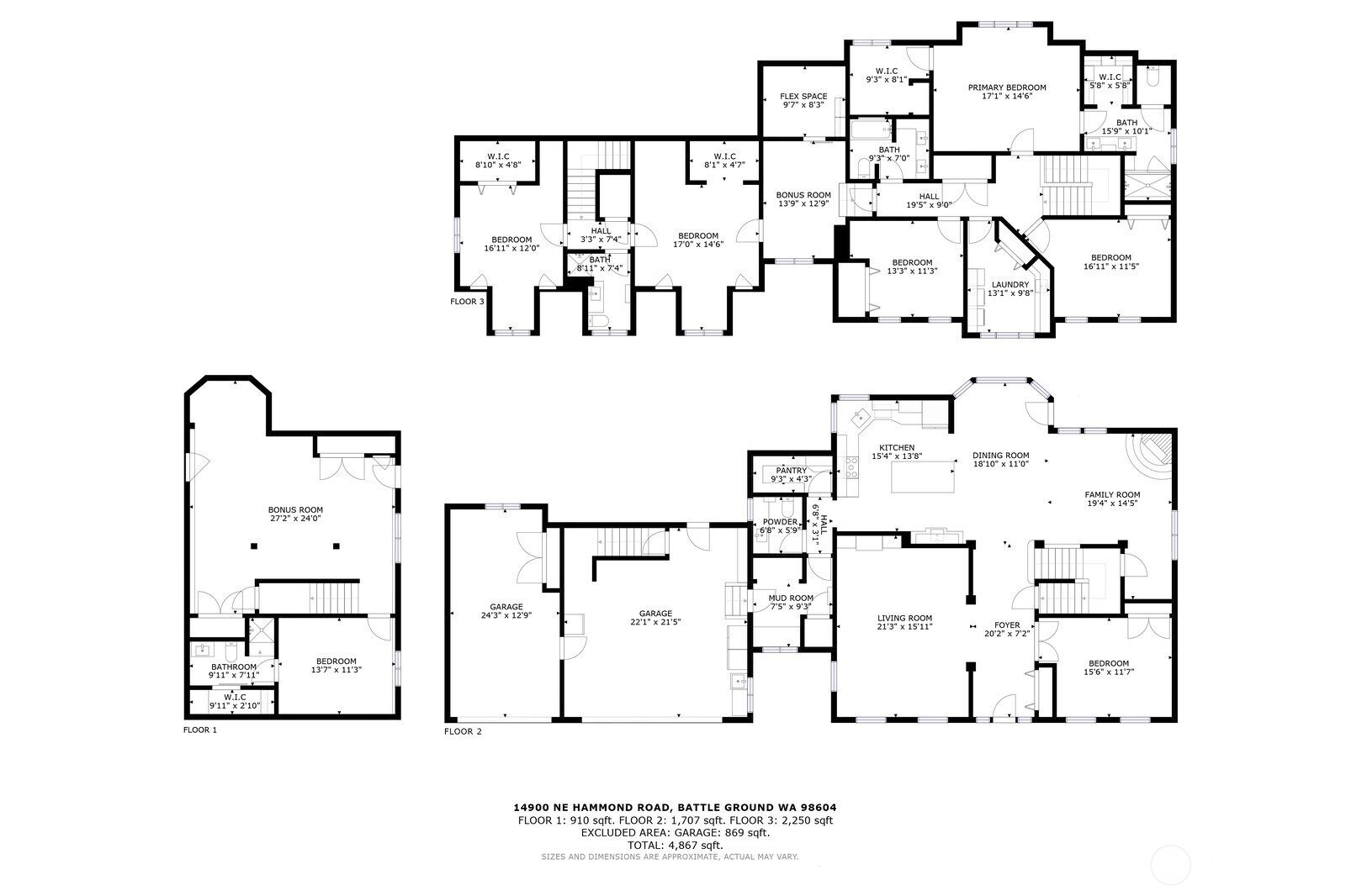 14900 NE Hammond Road , Battle Ground, WA 98604