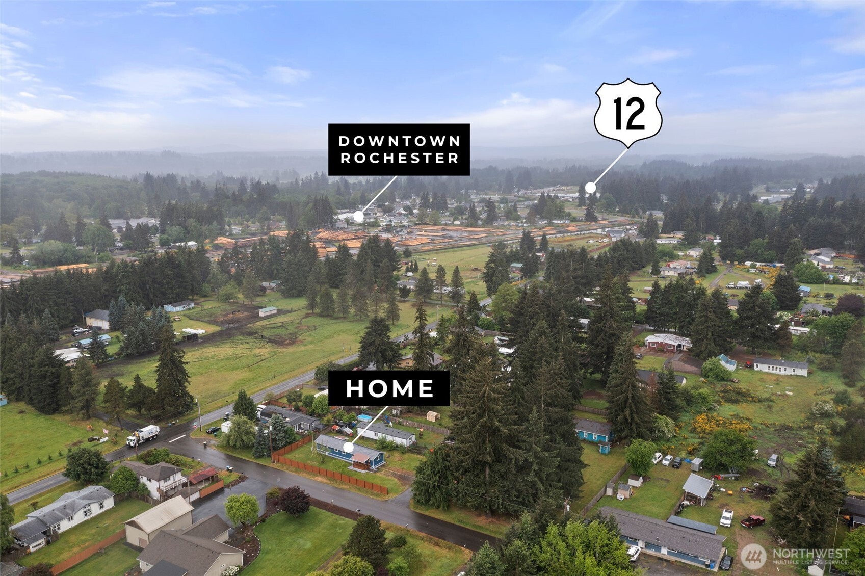 18011 Jordan St , Rochester, WA 98579