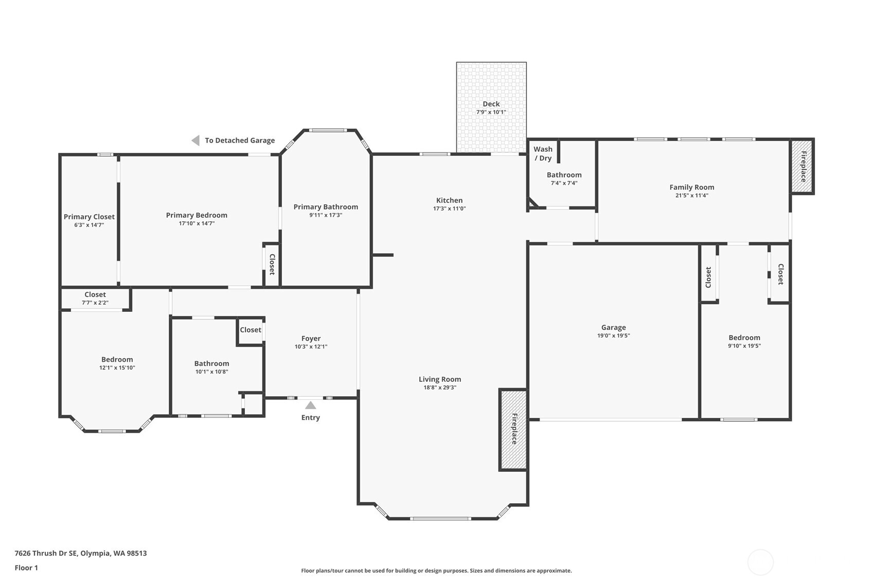 7626 Thrush Drive SE, Olympia, WA 98513