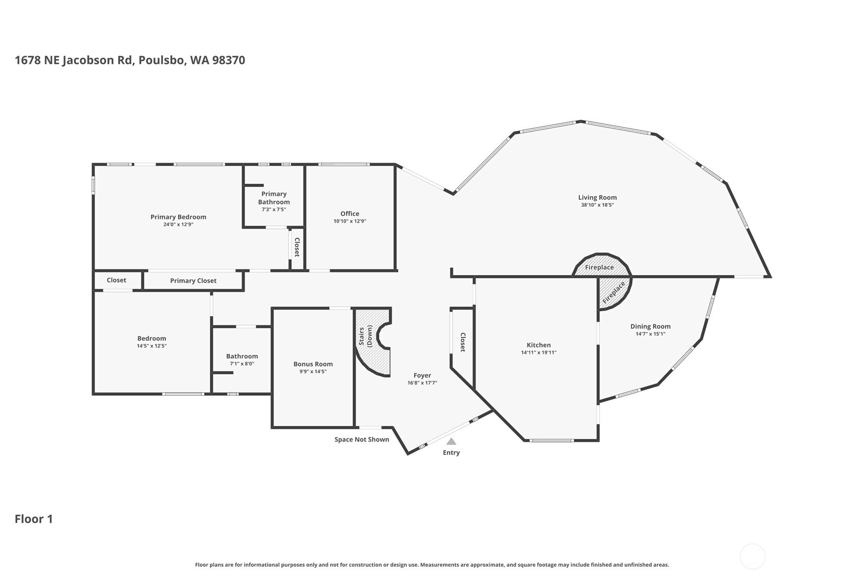 1678 NE Jacobson Road , Poulsbo, WA 98370