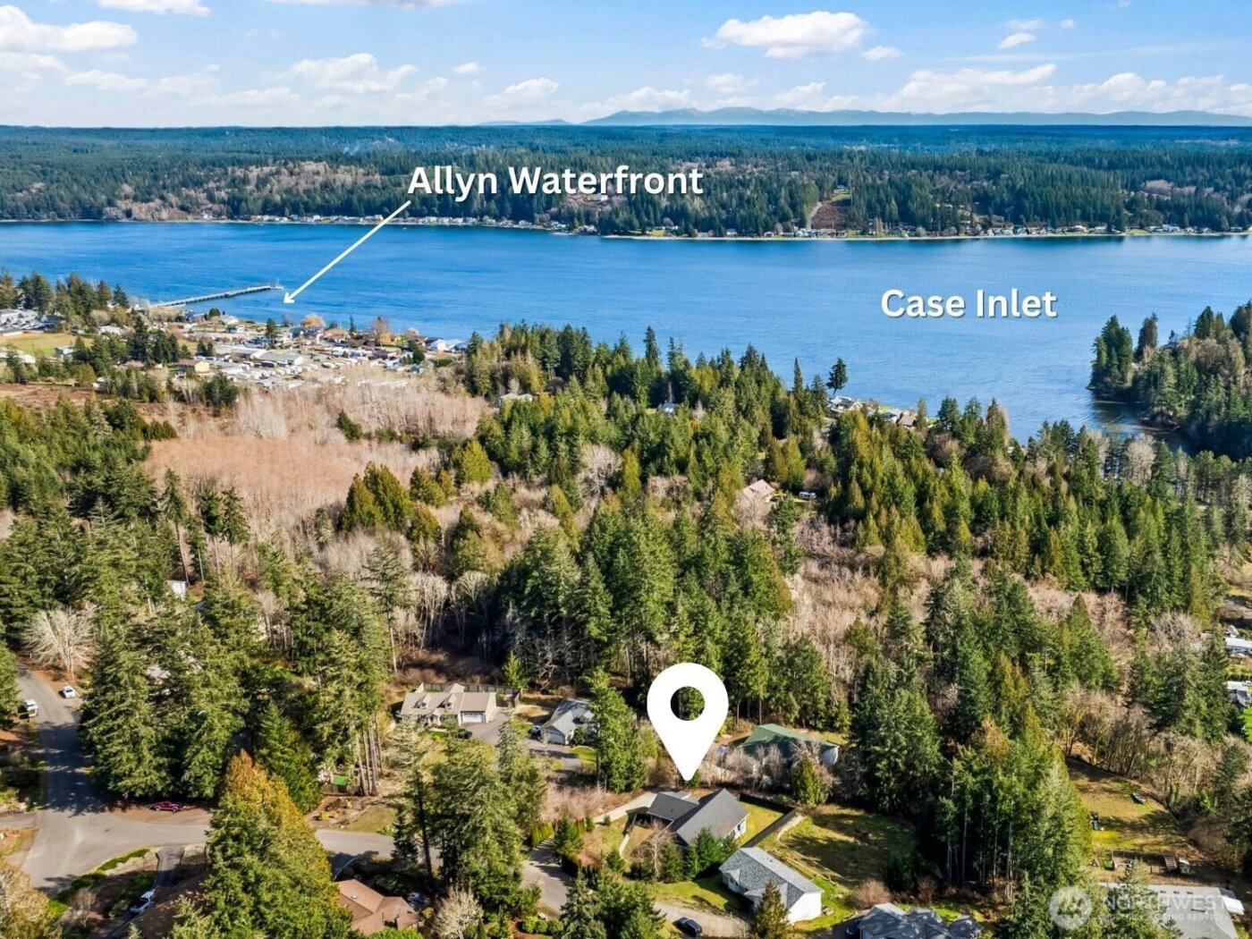 61 E Channel Drive , Allyn, WA 98524