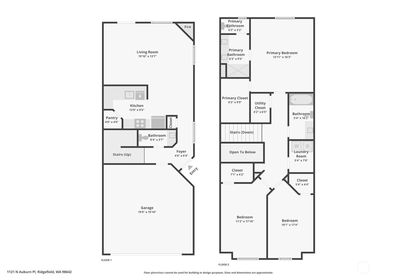 1121 N Auburn Place , Ridgefield, WA 98642