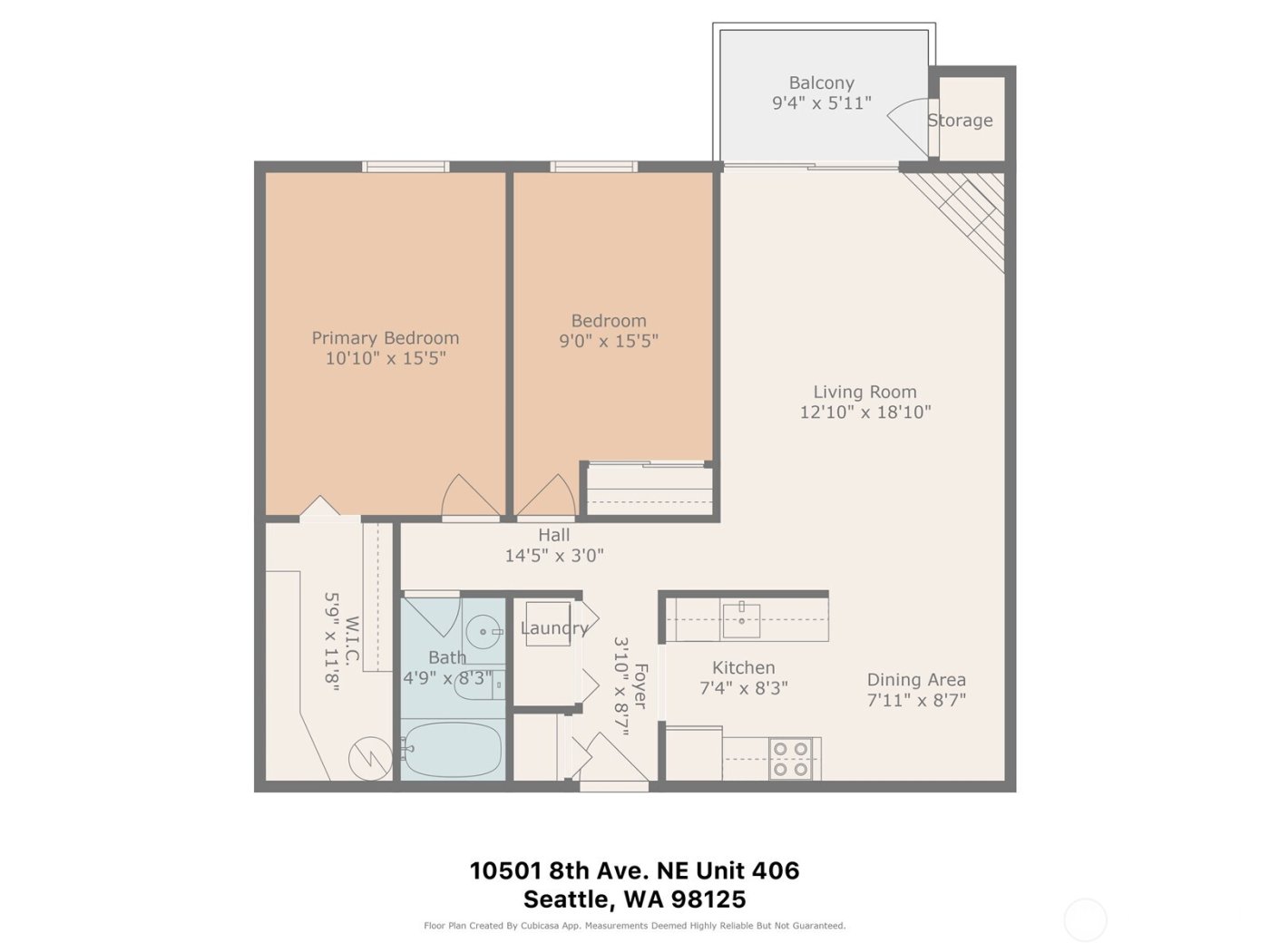 10501 8th Avenue NE #406, Seattle, WA 98125